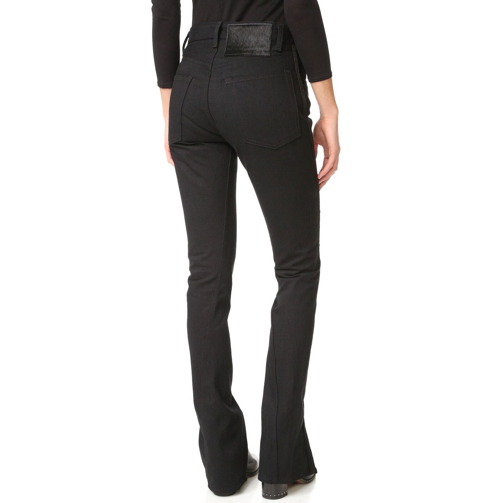 Rag & Bone Rag & Bone Womens Jeans Size 29 Regalia Black RBW12 NEW Size 29" - 2 Thumbnail