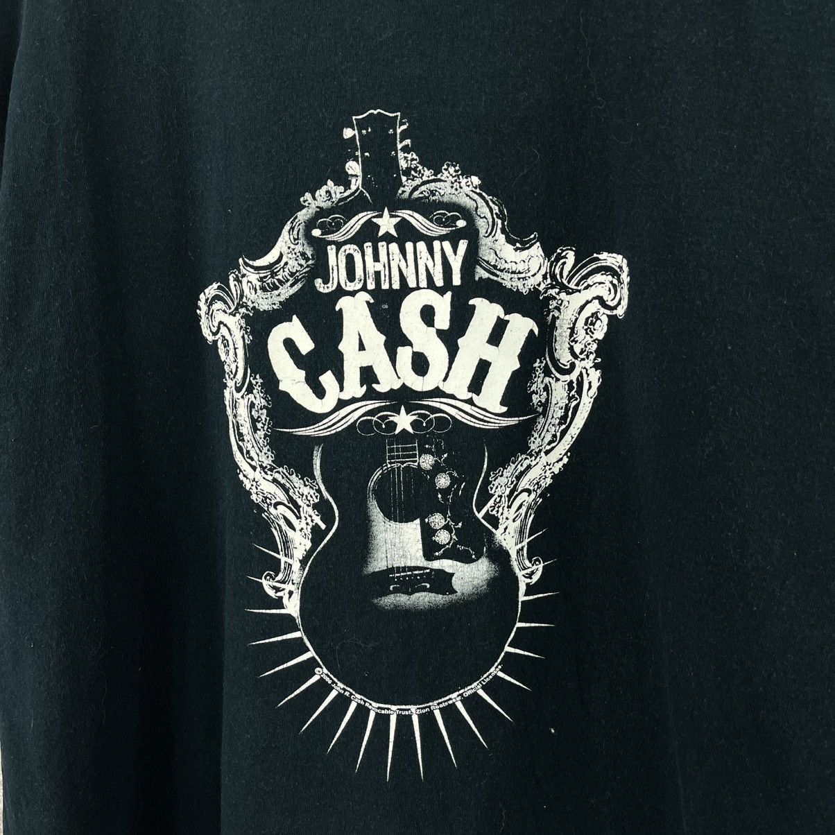 Band Tees Vintage Johnny Cash T-Shirt Rock Tee Big Logo Size XL Size US XL / EU 56 / 4 - 3 Thumbnail
