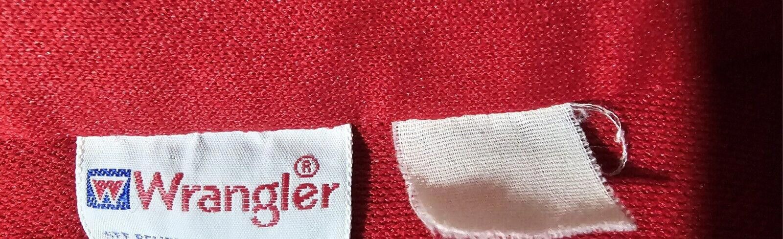 Wrangler Men's Wrangler Red Polo Shirt Button Down SEE MEASUREMENTS Size US M / EU 48-50 / 2 - 3 Thumbnail