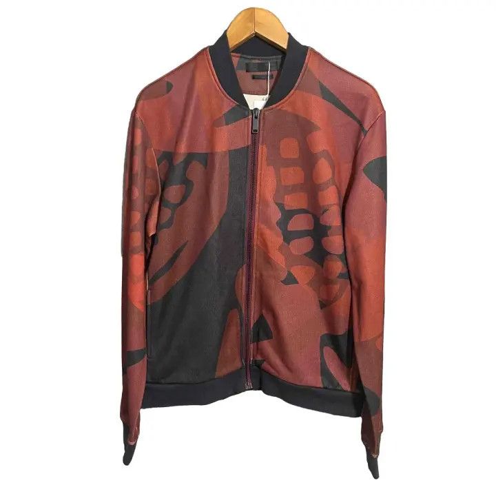 Alexander McQueen Alexander McQueen Irregular Pattern Baseball Jacket 0079 Size L / US 10 / IT 46 - 1 Thumbnail