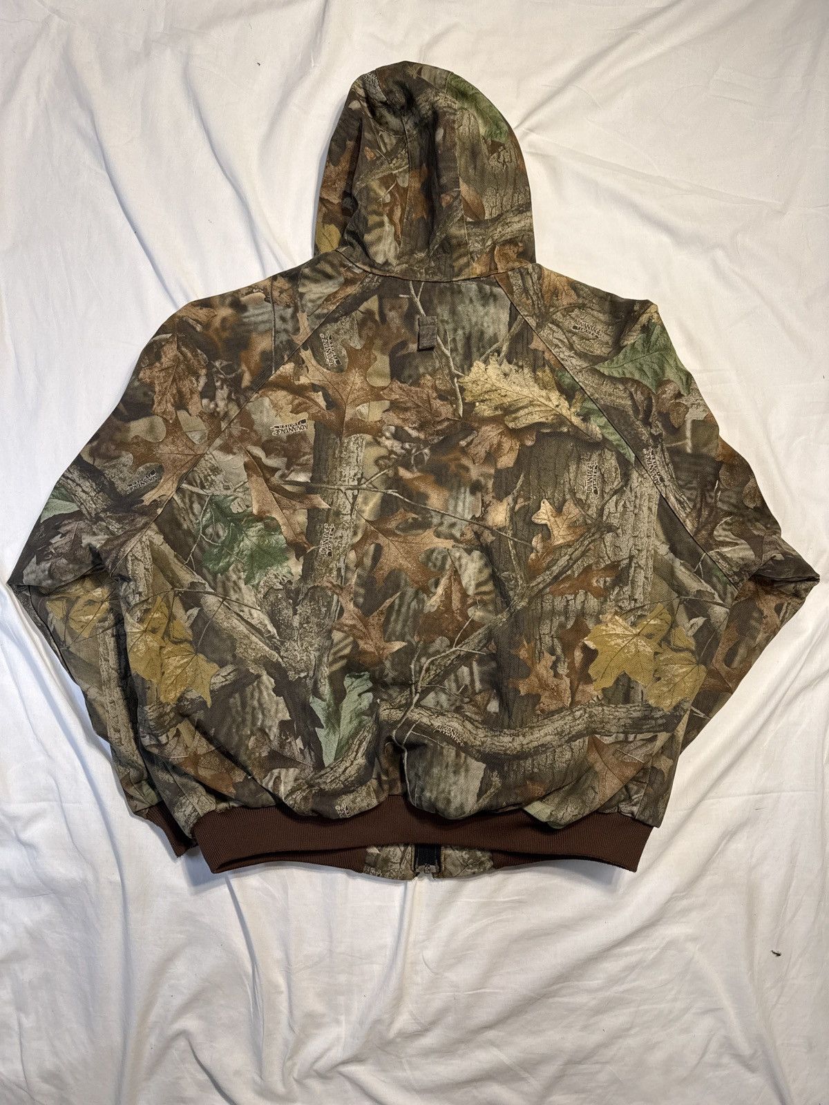 Realtree Vintage 90s Walls Carhartt Style Real Tree Hooded Jacket Size US XXL / EU 58 / 5 - 3 Thumbnail