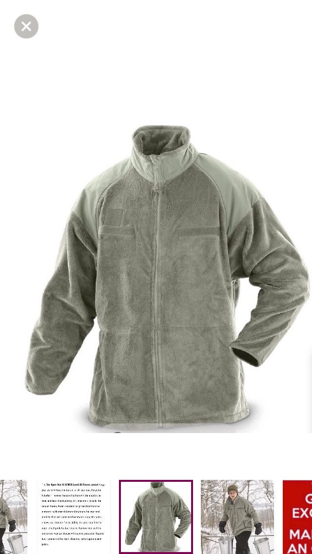 Tru-Spec TRU-SPEC Level 3 ECWCS Polar Fleece Jacket XLT Size US XL / EU 56 / 4 - 7 Thumbnail
