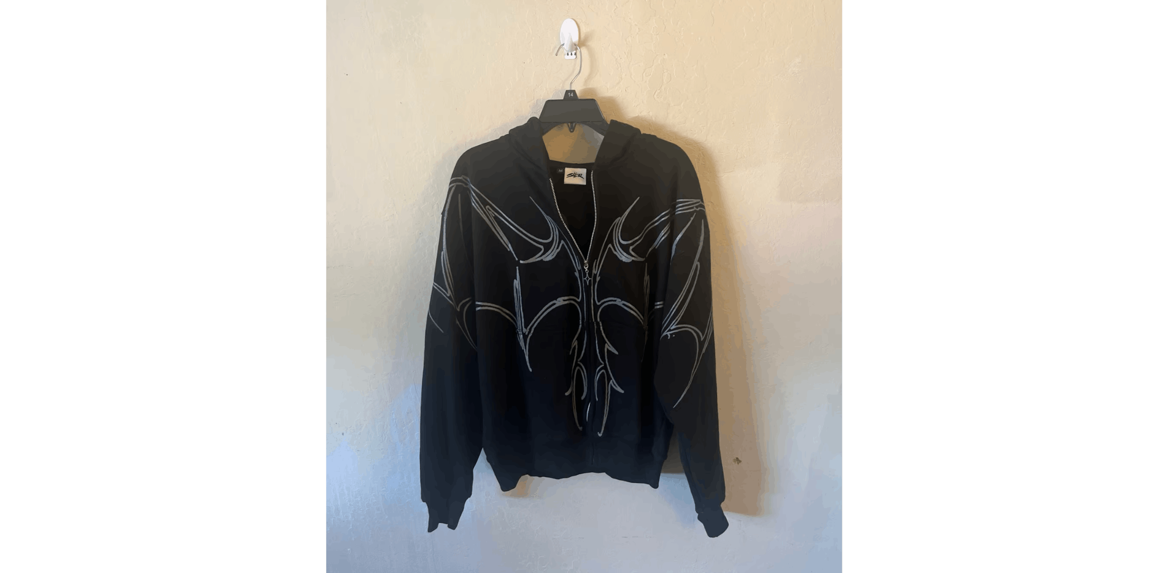 Other Bat wings zip up Hoodie Size US M / EU 48-50 / 2 - 3 Thumbnail