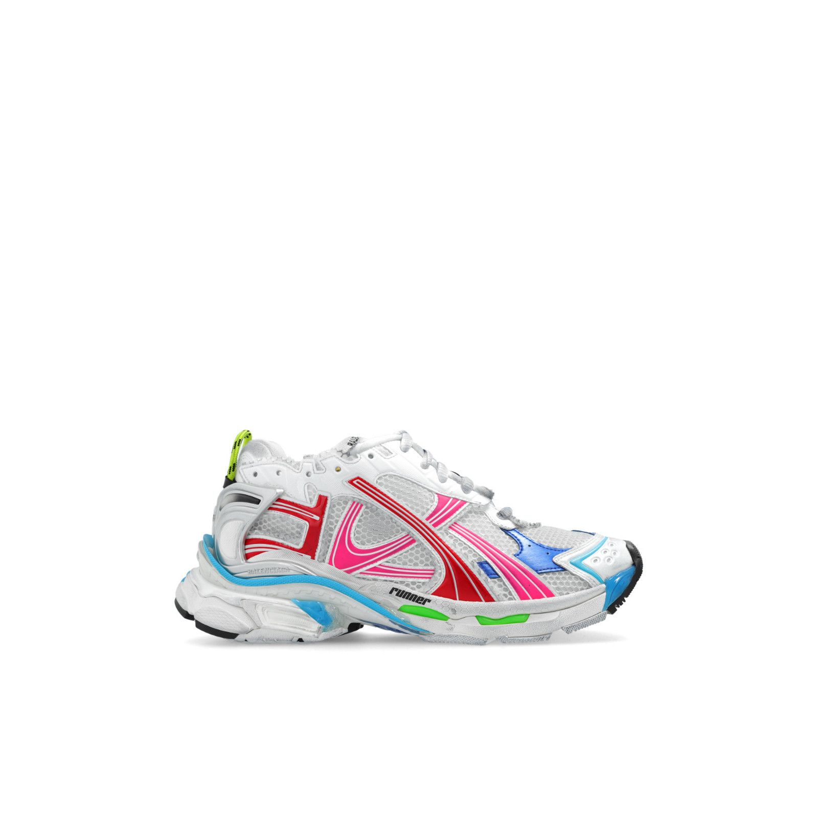 BALENCIAGA Runner $1190 Men's Multicolor Sneakers New & Auth