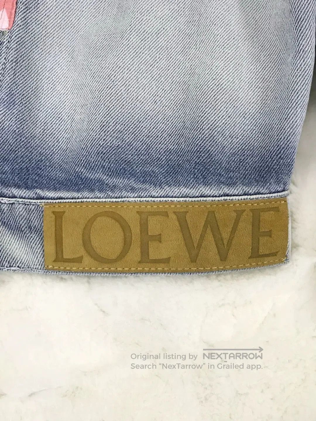 Paula Canovas del Vas Loewe x Paula Ibiza Patchwork Denim Jacket. Size M / US 6-8 / IT 42-44 - 3 Thumbnail