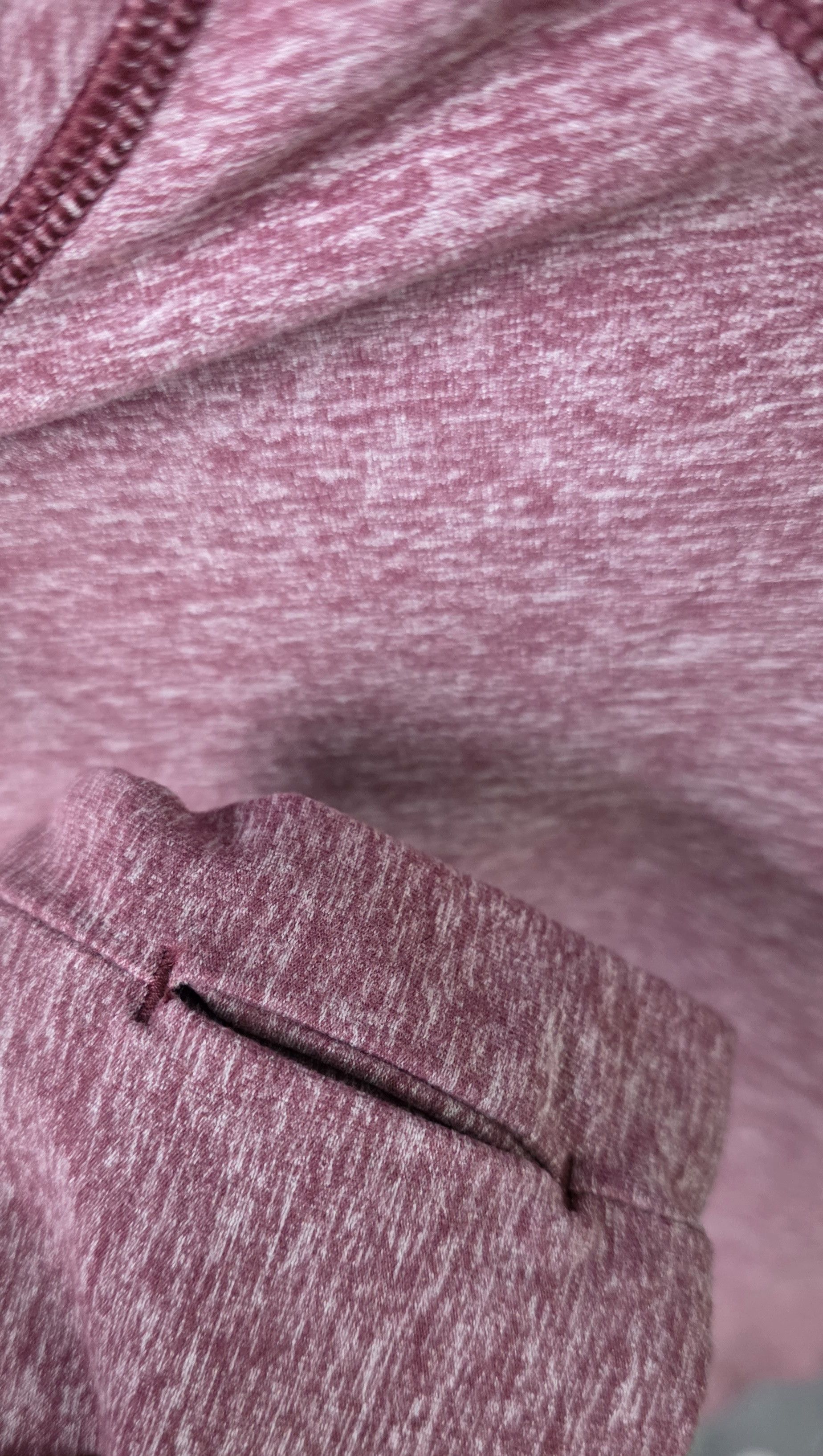 Lululemon Lululemon Warm Your Core LS Tee Heathered Bordeaux Drama 8 Size M / US 6-8 / IT 42-44 - 5 Thumbnail