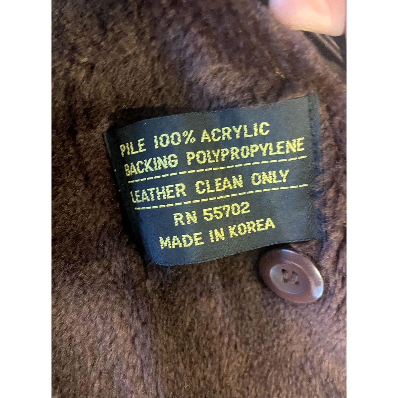 Vintage VINTAGE Avant Garde Jacket Women’s S/M Deep Brown/Maroon Faux Leather 90s Size S / US 4 / IT 40 - 7 Thumbnail