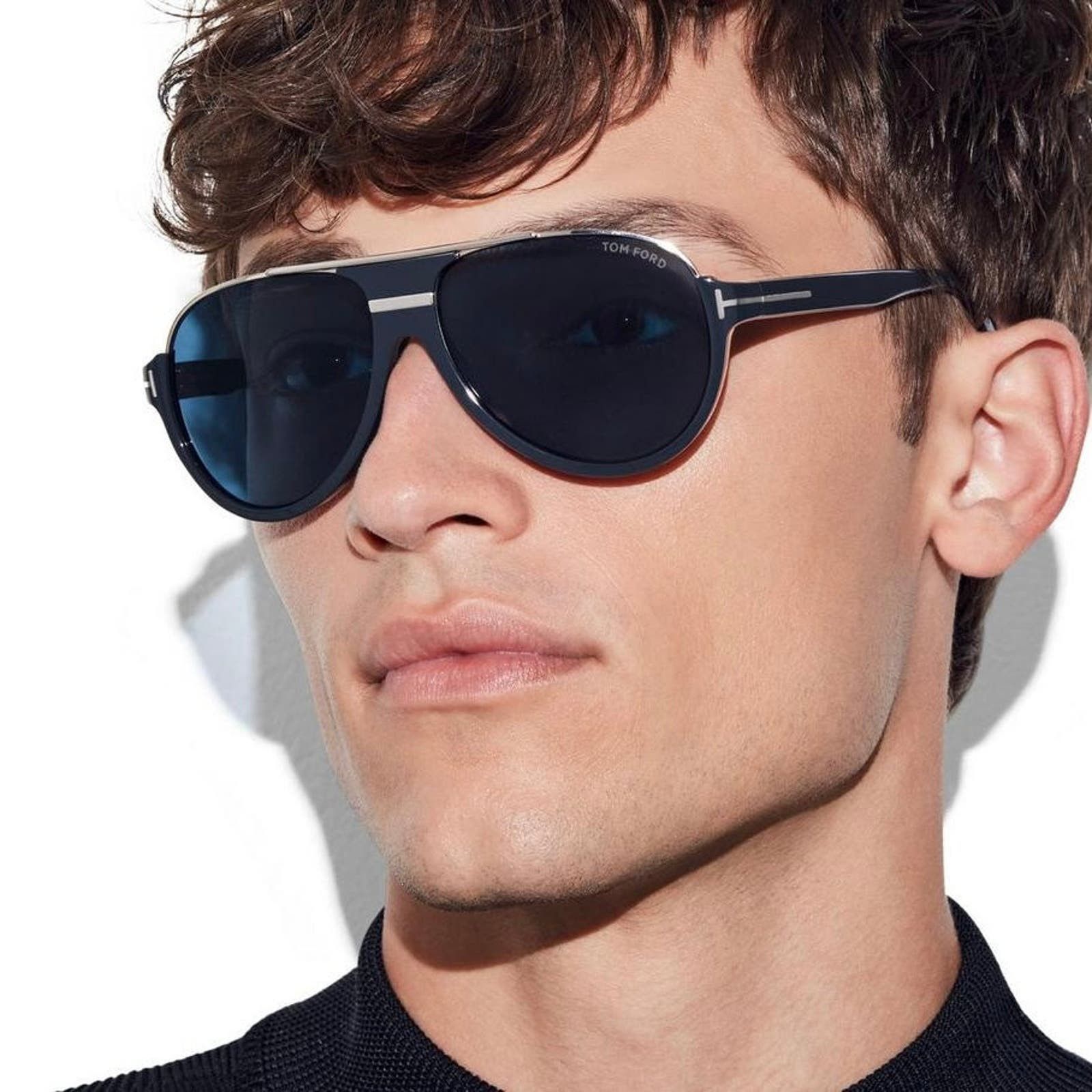 image of New!!! Tom Ford Dimitry Sunglasses Tf334 20V Authentic in Blue, Women's