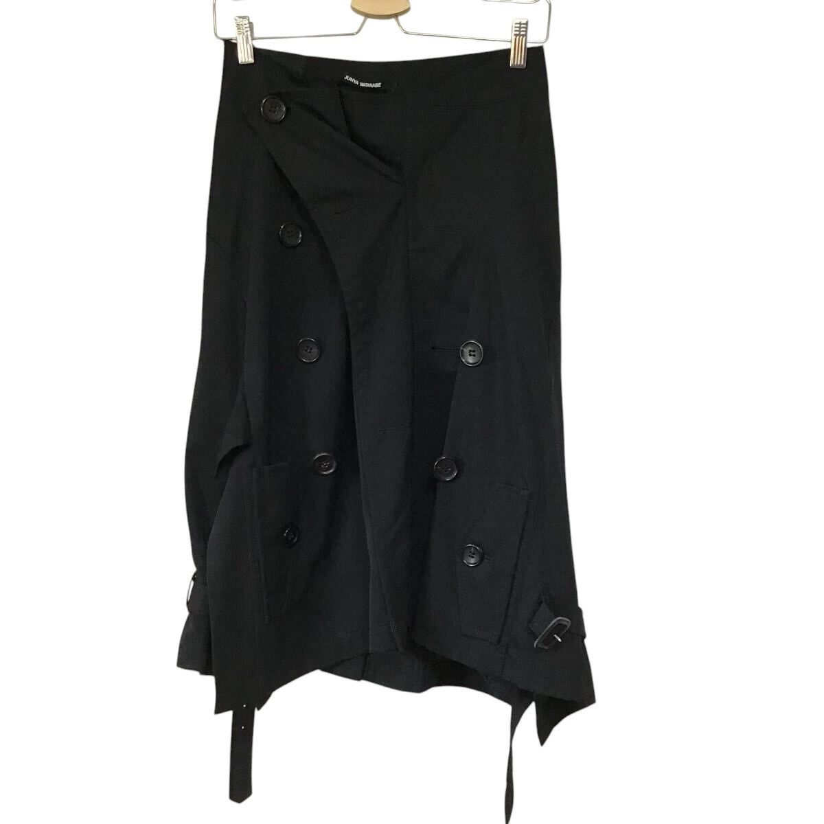 Junya Watanabe Junya Watanabe AW05 skirt w reconstructed trench Size 28" / US 6 / IT 42 - 1 Thumbnail