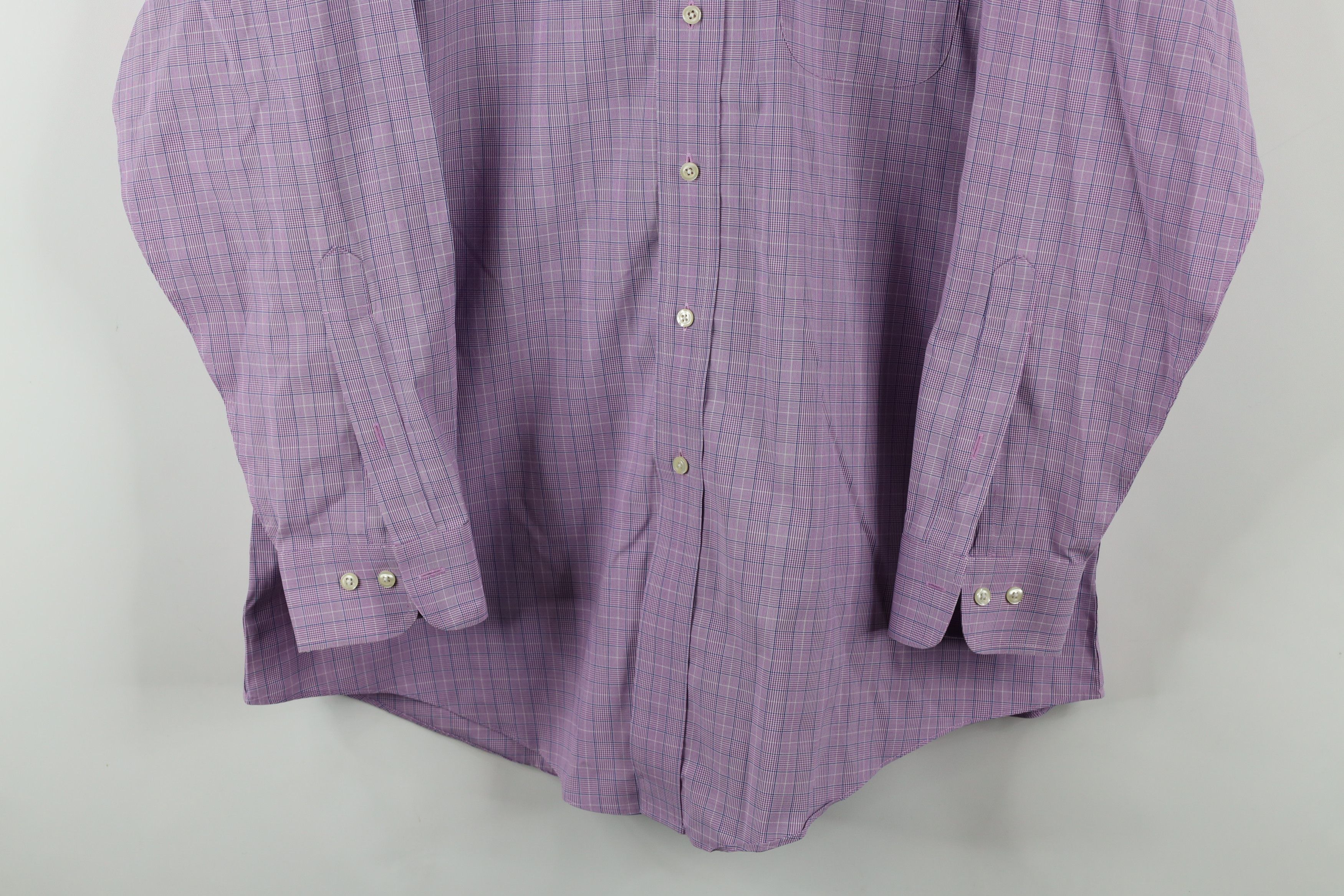 Brooks Brothers × Vintage Vintage Brooks Brothers Fit Stretch Button Down Shirt Plaid Size US M / EU 48-50 / 2 - 3 Thumbnail