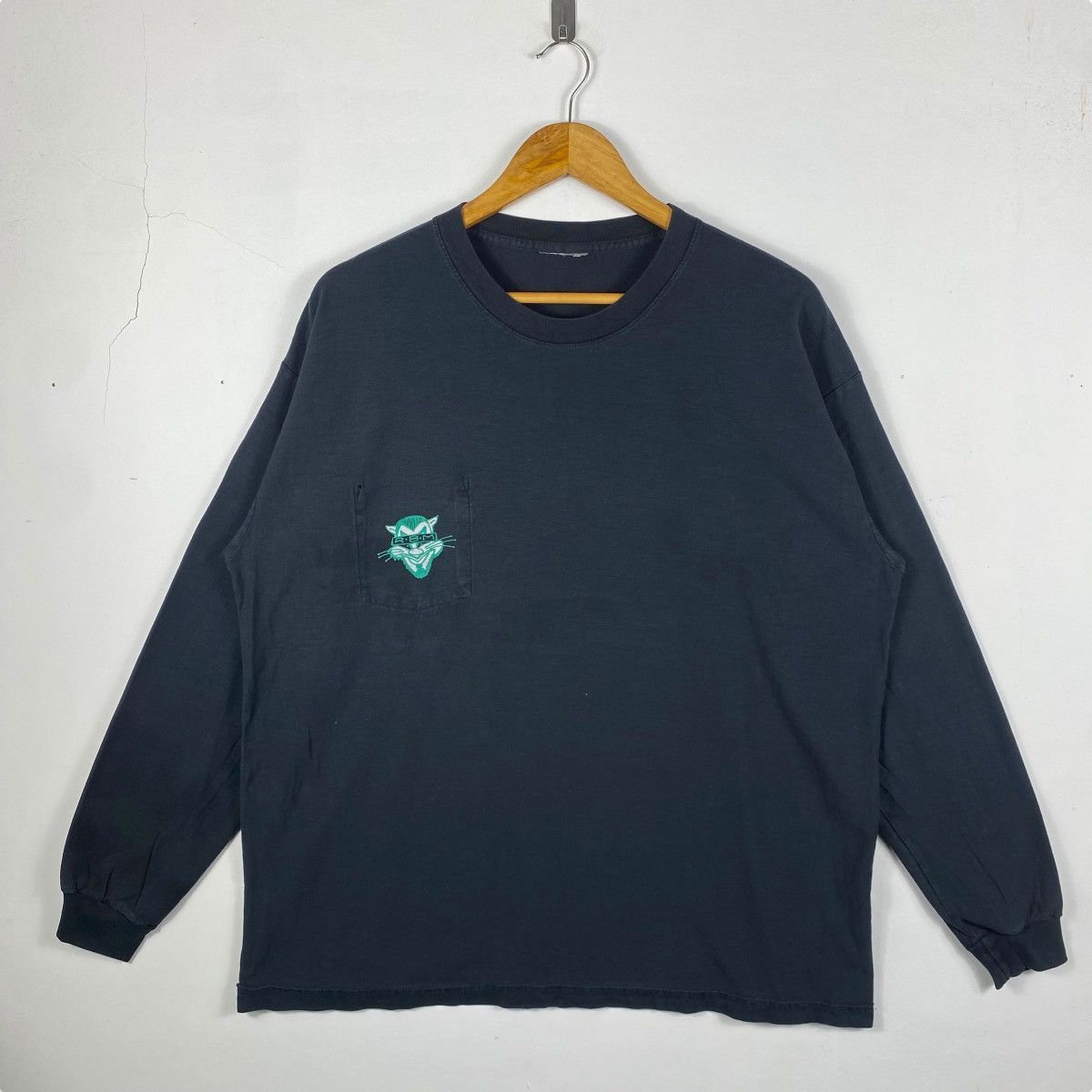 Real Bad Man REAL BAD MAN Graphic Longsleeve Pocket Tee Shirt Extra Large Size US XL / EU 56 / 4 - 5 Thumbnail