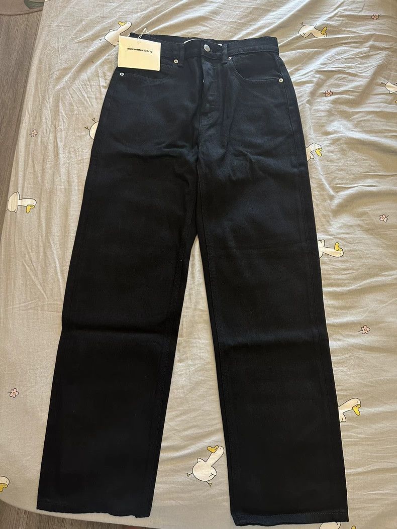 Alexander Wang Alexander Wang Black Denim Jeans- Size 25" / US 0 / IT 36 - 1 Thumbnail