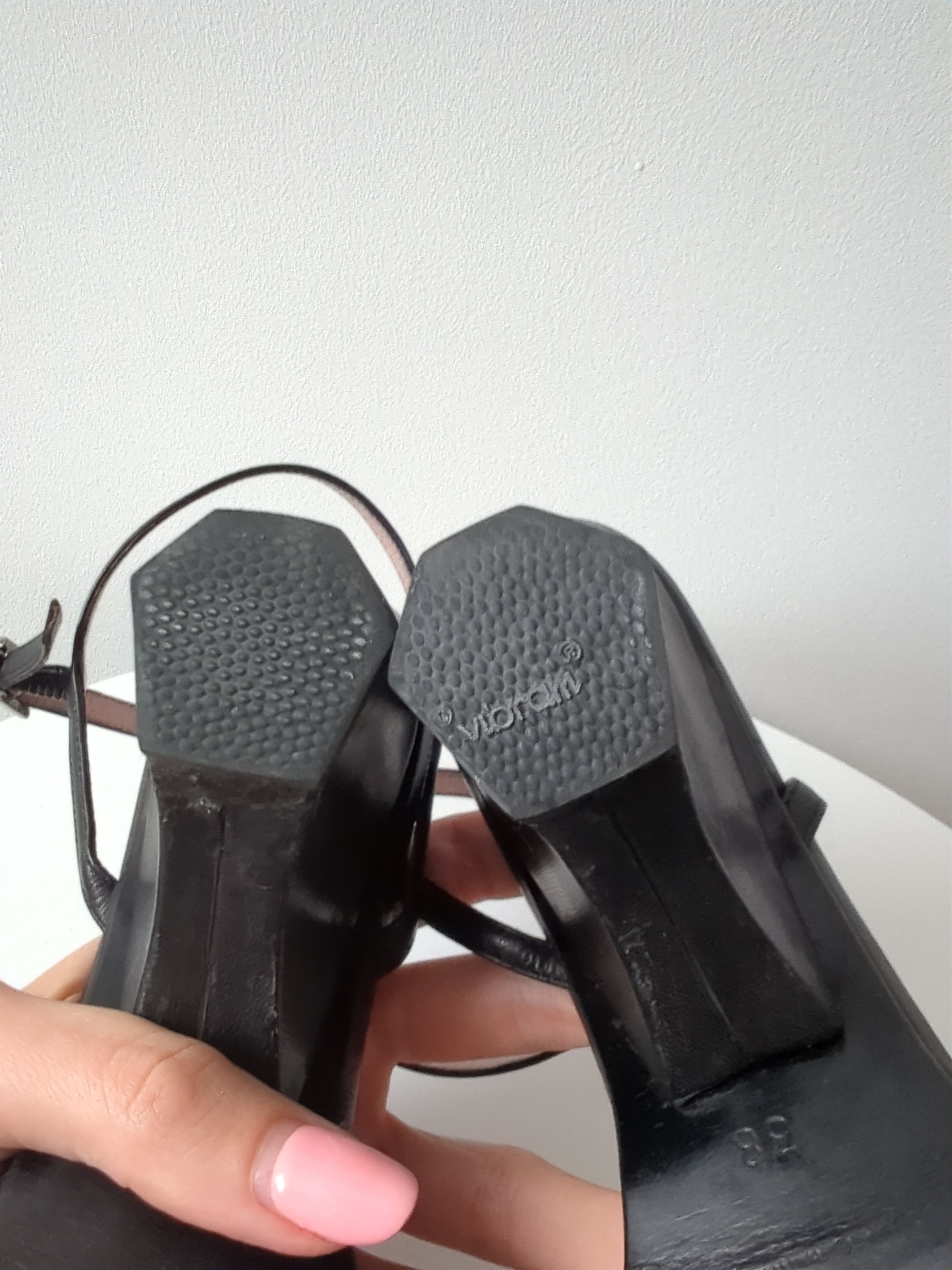 Sonia Rykiel Sonia Rykiel 90s vintage Embellished Wedge Sandals Black Size US 7 / IT 37 - 12 Thumbnail
