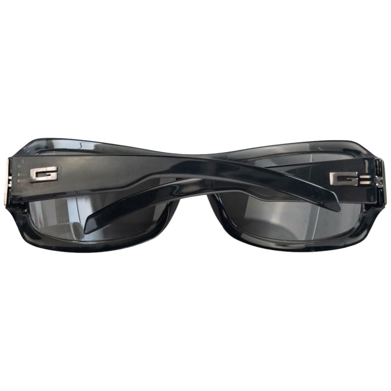 Gucci Vintage Gucci Grey Transparent Sunglasses Size ONE SIZE - 3 Thumbnail