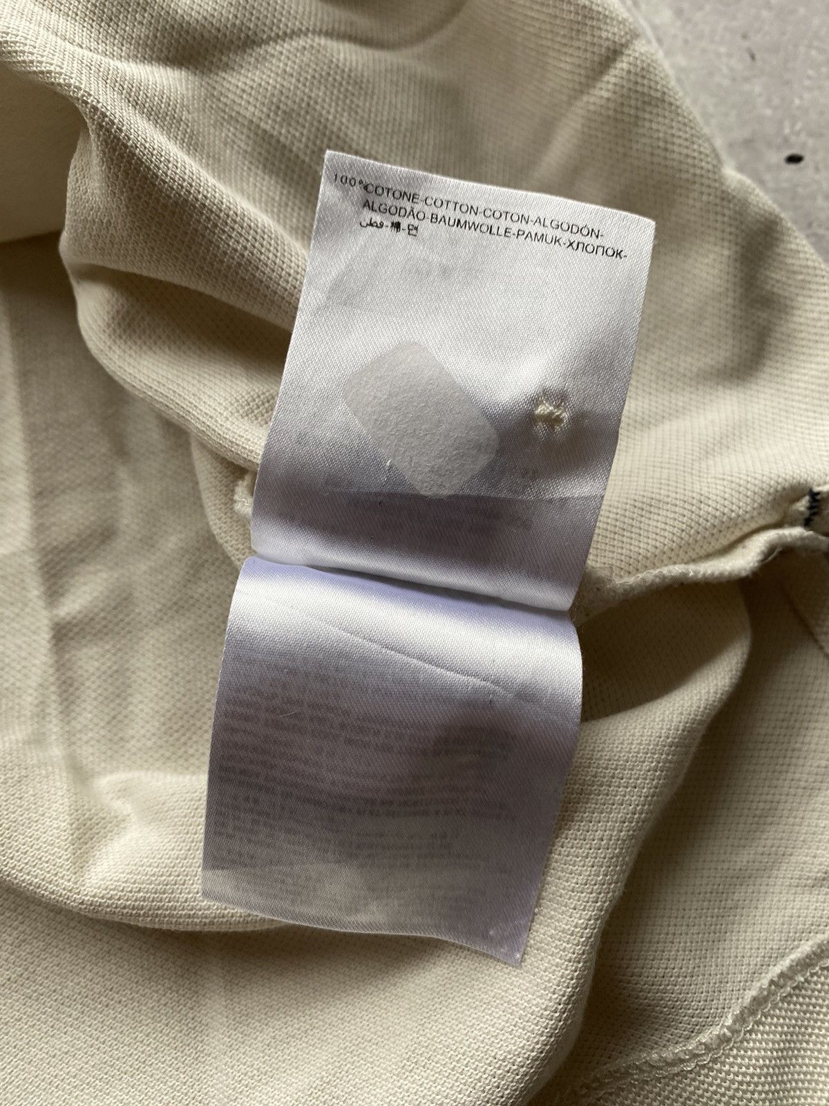 Designer Moncler Grenoble Maglia Polo Navy Beige Short Sleeve Polo Size US M / EU 48-50 / 2 - 12 Thumbnail