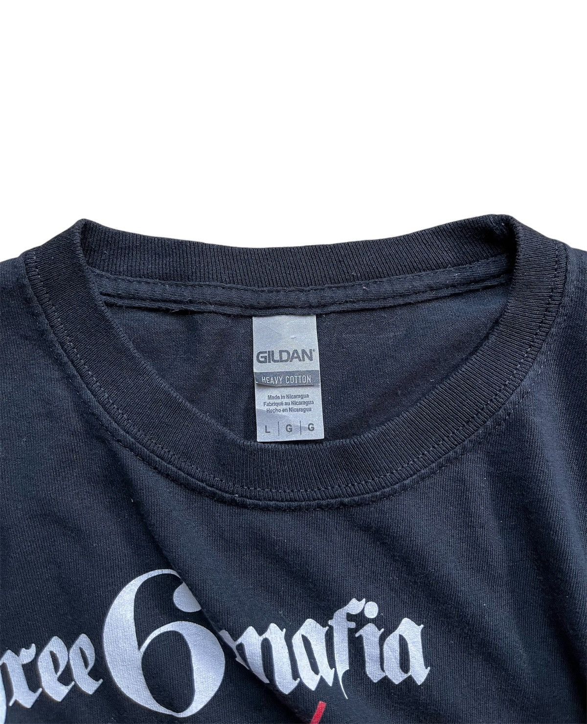 Rap Tees Rare hip hop group Three 6 Mafia long sleeve merch Size US L / EU 52-54 / 3 - 4 Thumbnail