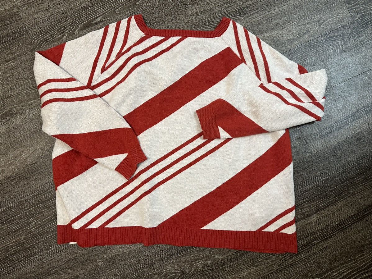 Disney Disney Minnie Mouse Christmas Xmas Candy Cane Sweater Size XL / US 12-14 / IT 48-50 - 2 Thumbnail