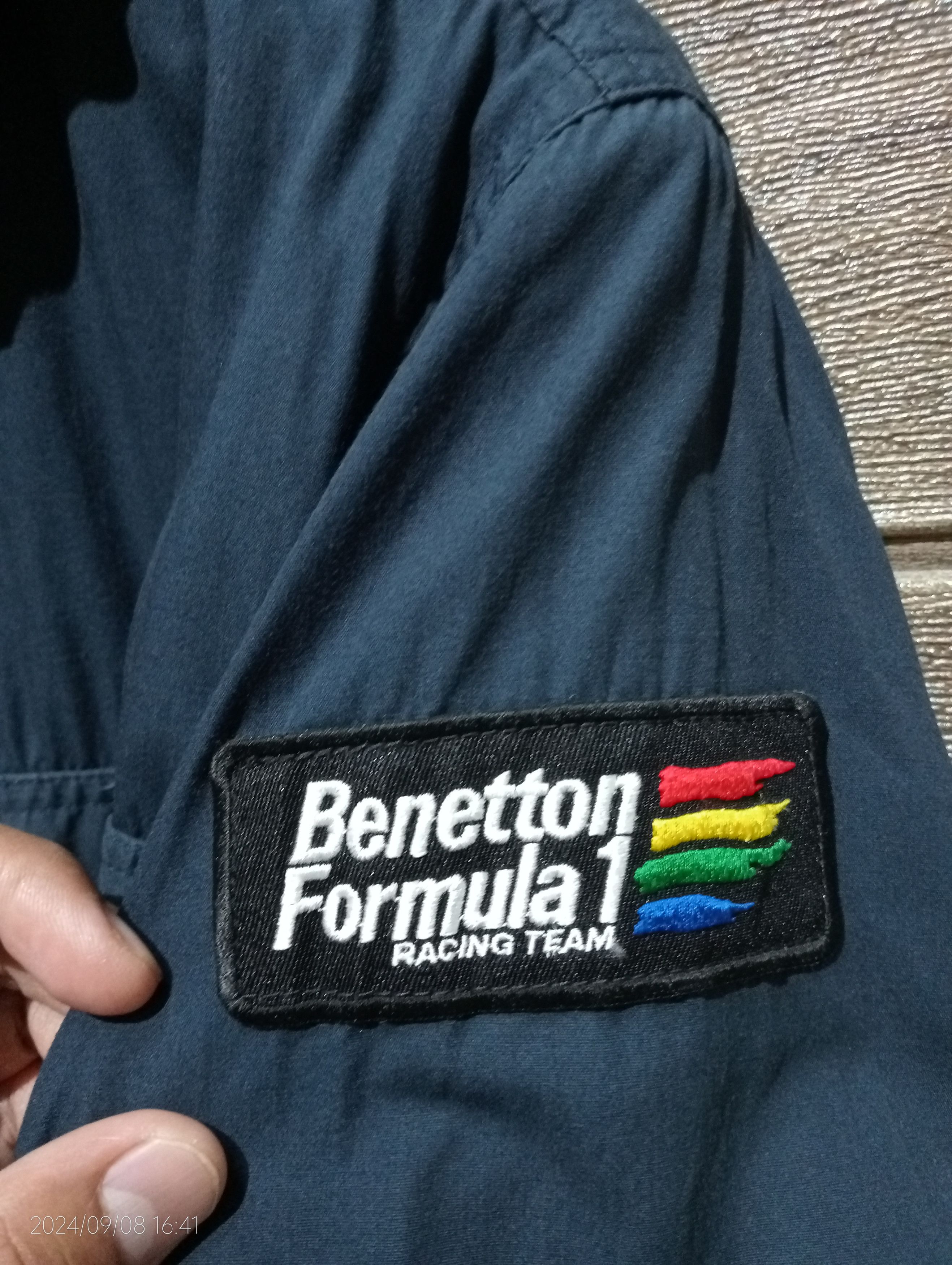 Benetton × Formula 1 Vintage Benetton Formula 1 Racing Team Light Jacket Size US M / EU 48-50 / 2 - 3 Thumbnail
