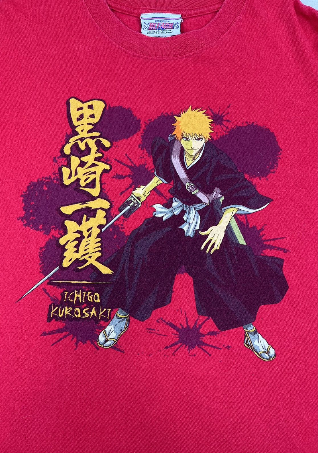 Bleach × Vintage VINTAGE ANIME BLEACH (ICHIGO KUROSAKI) MANGA TEE💥RARE Size US L / EU 52-54 / 3 - 3 Thumbnail