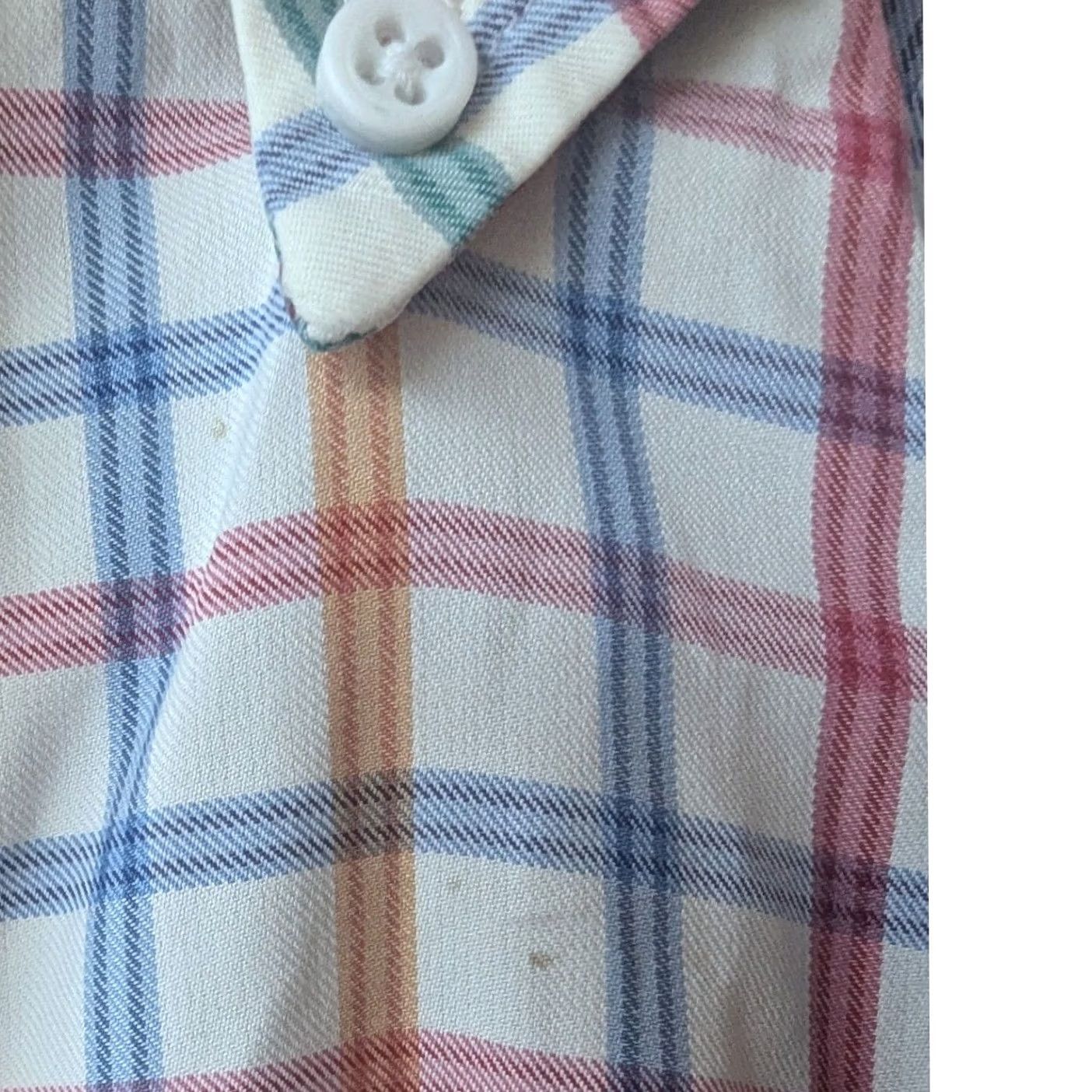 Faconnable Vtg Faconnable Mens Multicolor Check Button-Down Shirt L Albert Goldberg Cotton Shirt Size US L / EU 52-54 / 3 - 3 Thumbnail