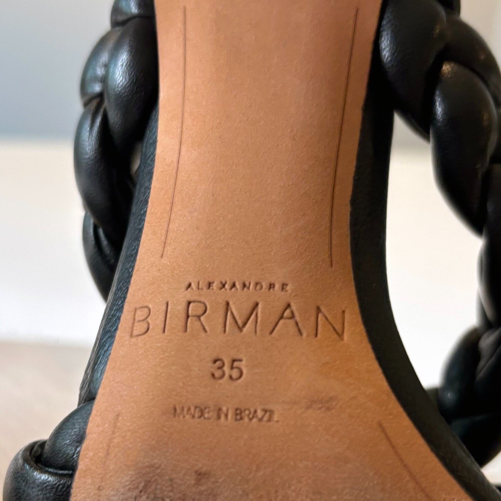 Alexandre Birman Alexandre Birman Clarita Leather Heels Black EU 35 US 5 Size US 5 / IT 35 - 9 Thumbnail