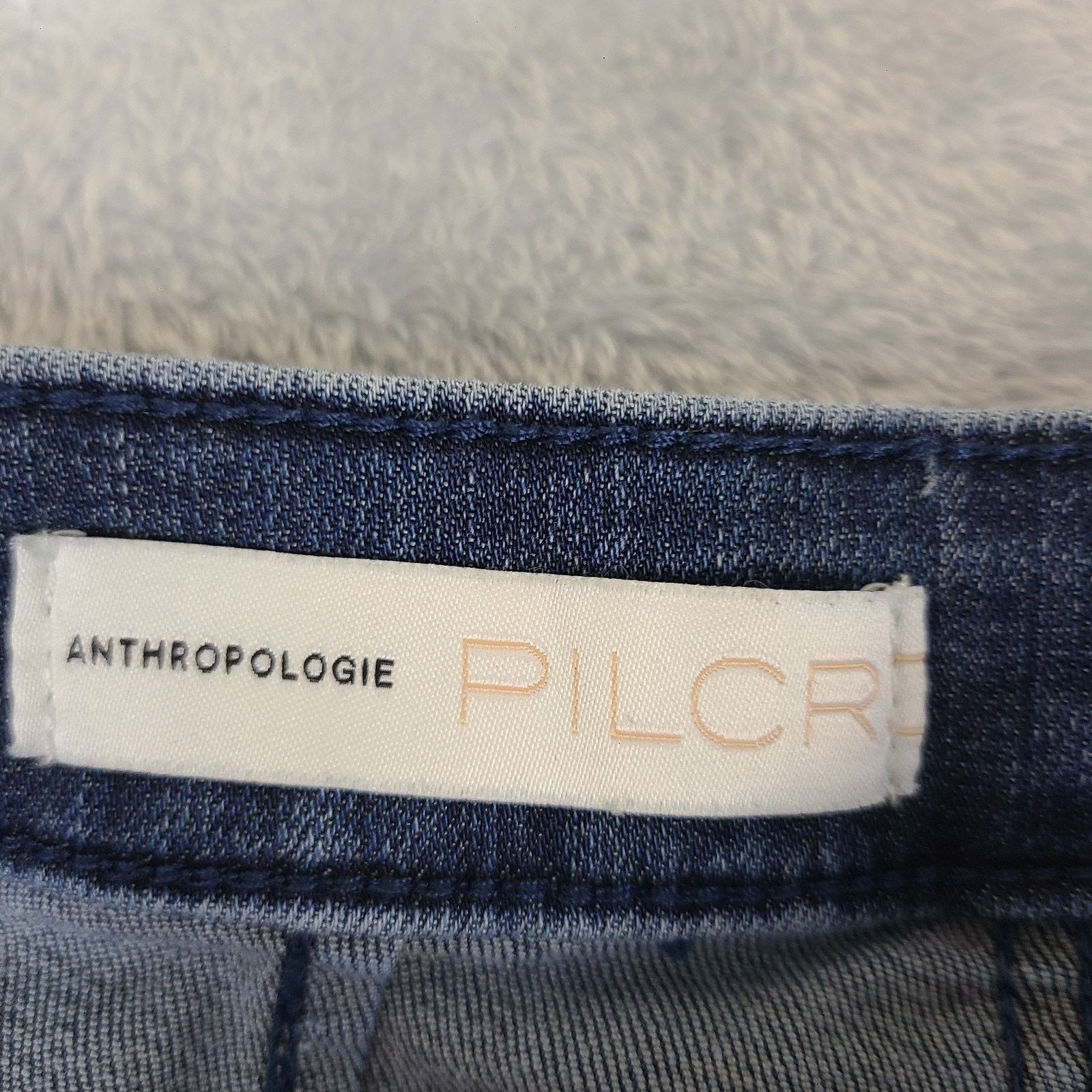 Anthropologie Anthropologie Pilcro Long High Rise Wide Jeans Sz 25P 25 X25 Size 25" / US 0 / IT 36 - 3 Thumbnail