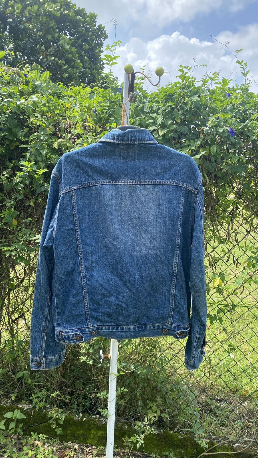 Japanese Brand × Vintage Vintage Nylaus Jeans Denim Jacket Size US XL / EU 56 / 4 - 9 Thumbnail