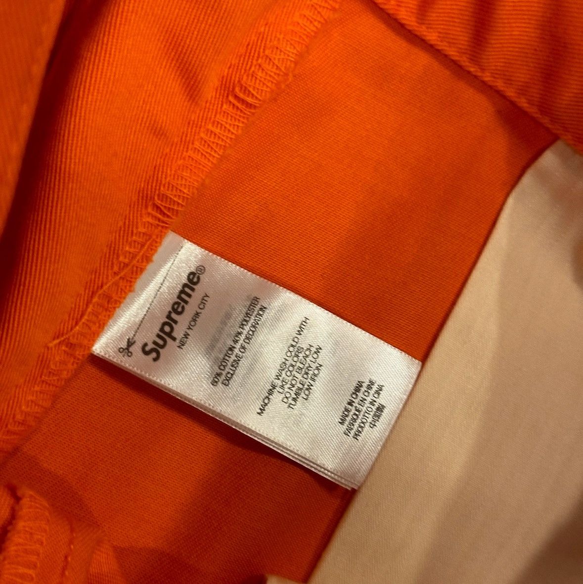 Supreme Supreme Toy Machine Work Pants Orange Size US 32 / EU 48 - 4 Thumbnail