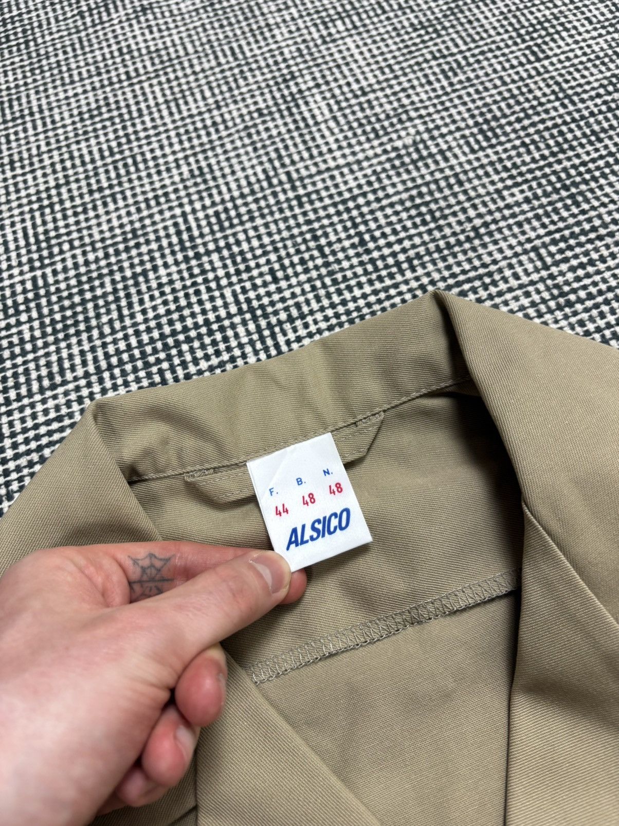 Vintage Vintage alsico germany utility work jacket workwear Size US S / EU 44-46 / 1 - 2 Thumbnail