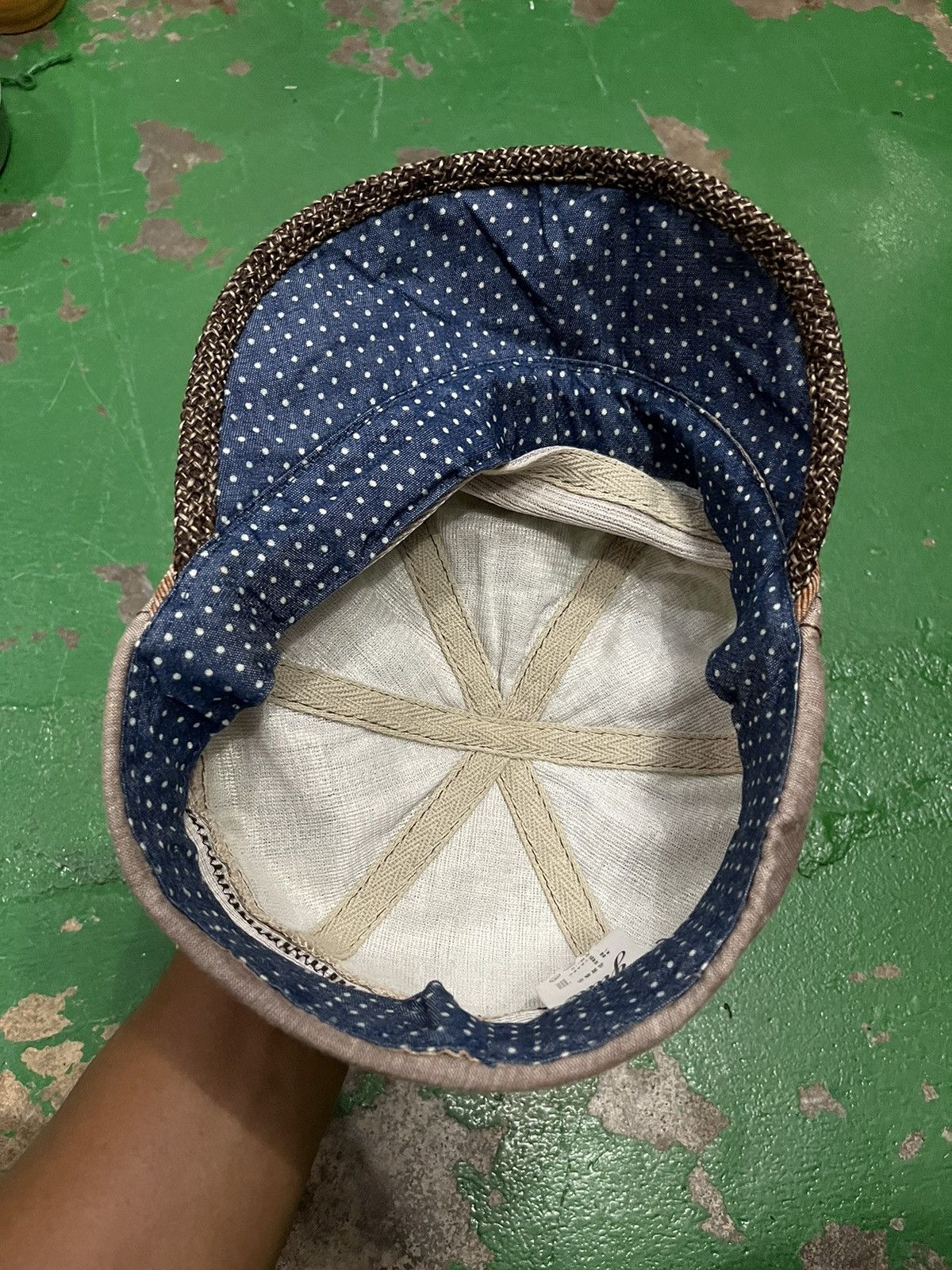 Japanese Brand × Vintage 🔥Grace Hats Sashiko Boro Japan Style Size ONE SIZE - 5 Thumbnail