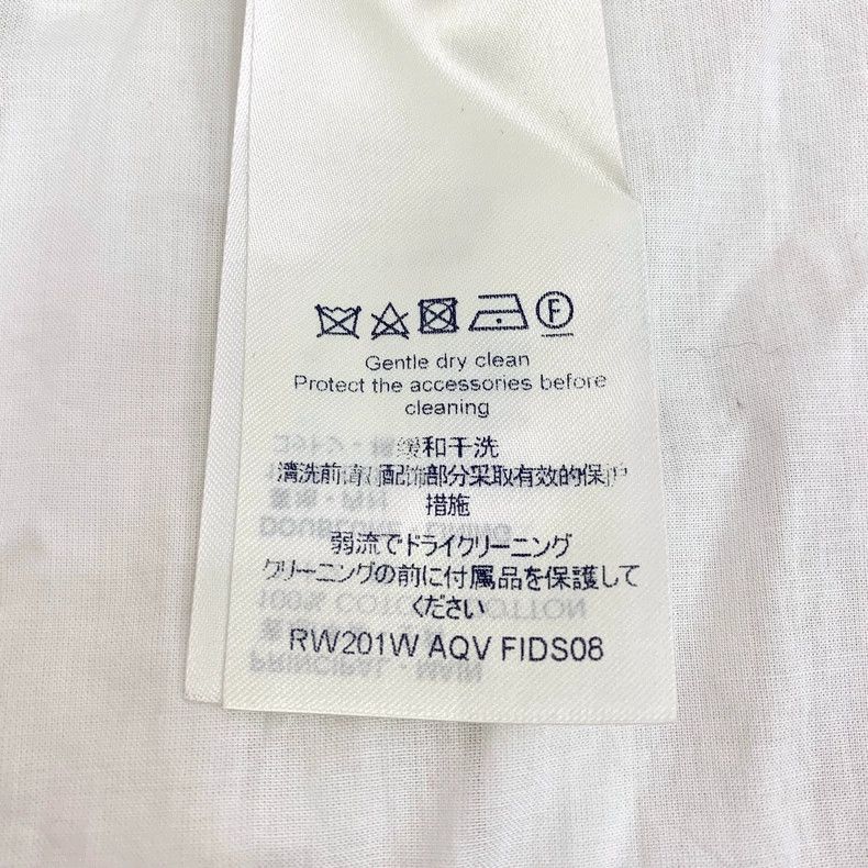 Louis Vuitton Louis Vuitton White logo embossed full-print cotton lace s Size XS / US 0-2 / IT 36-38 - 6 Thumbnail