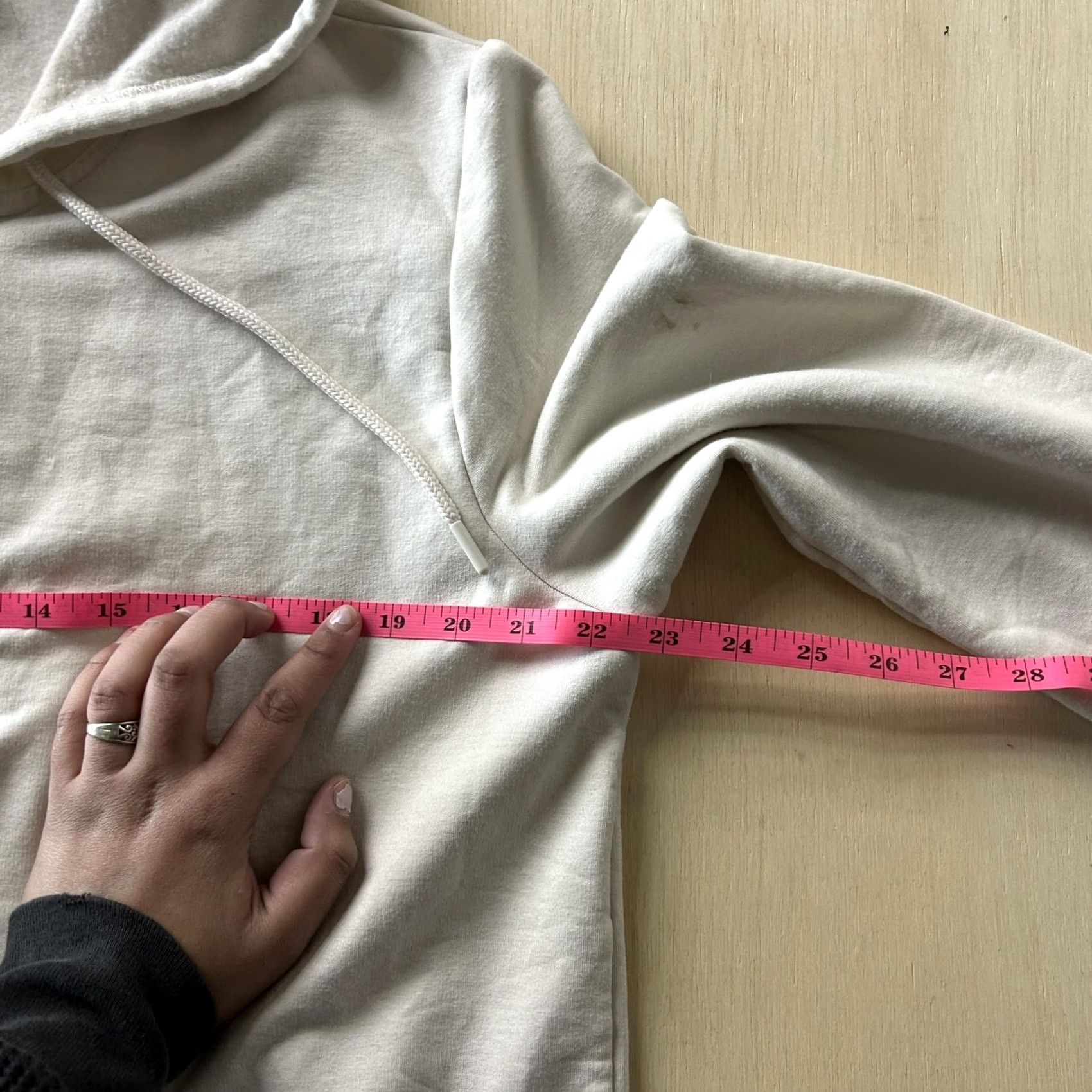 Eddie Bauer Eddie Bauer Hoodie Womens Large White Full Zip Fleece Kangaroo Pocket Sweatshirt Size L / US 10 / IT 46 - 7 Thumbnail