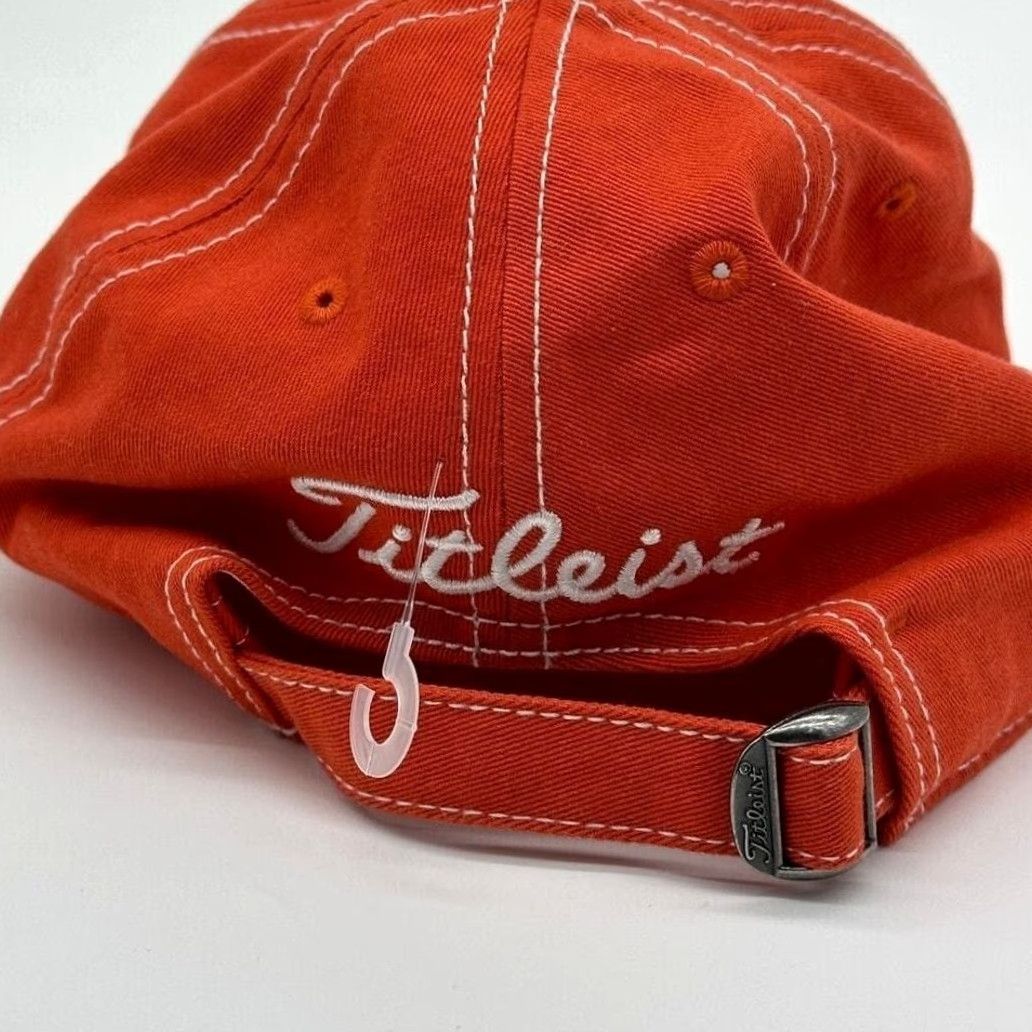 Titleist Titleist Hats Adult OSFA Pro V1 Orange Golf Cap Embroidered Athletic Sports Mens Size ONE SIZE - 6 Thumbnail