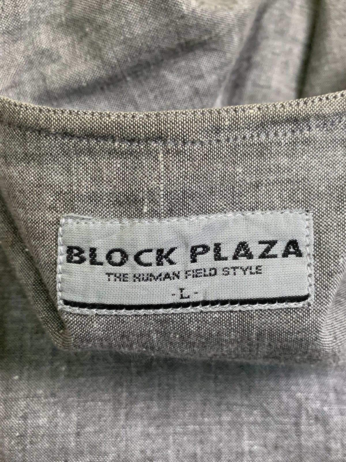 Japanese Brand Rare Design Block Plaza The Human Field Style Vests Size US L / EU 52-54 / 3 - 4 Thumbnail