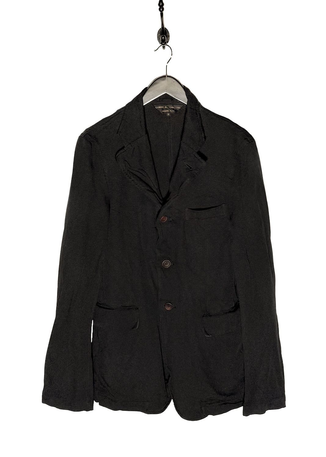 Comme des Garcons Comme Des Garçons Homme Plus Polyester Tailored Jacket Size US M / EU 48-50 / 2 - 1 Thumbnail