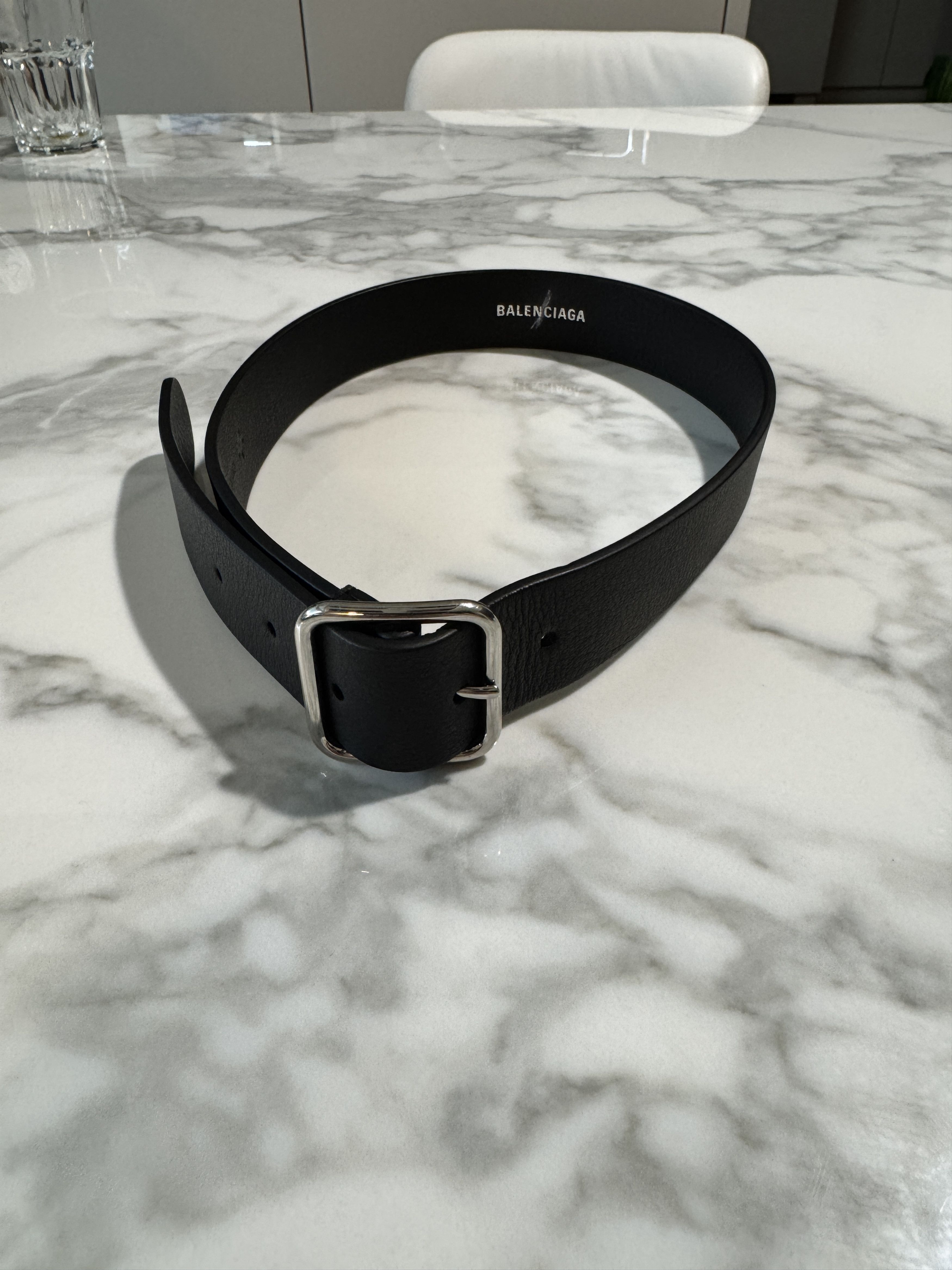Balenciaga Every day logo belt Size 28 - 13 Thumbnail