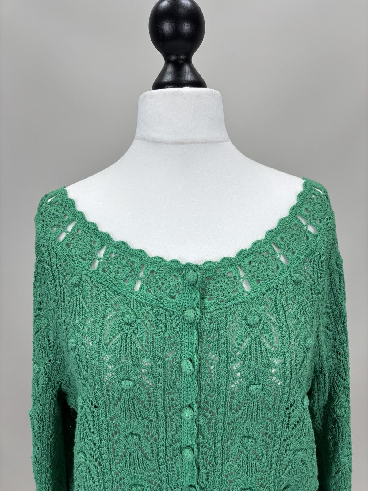 Sezane Womens sweater Sezane Size S Color Green Size S / US 4 / IT 40 - 3 Thumbnail
