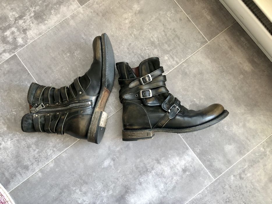 John varvatos hotsell triple buckle boot