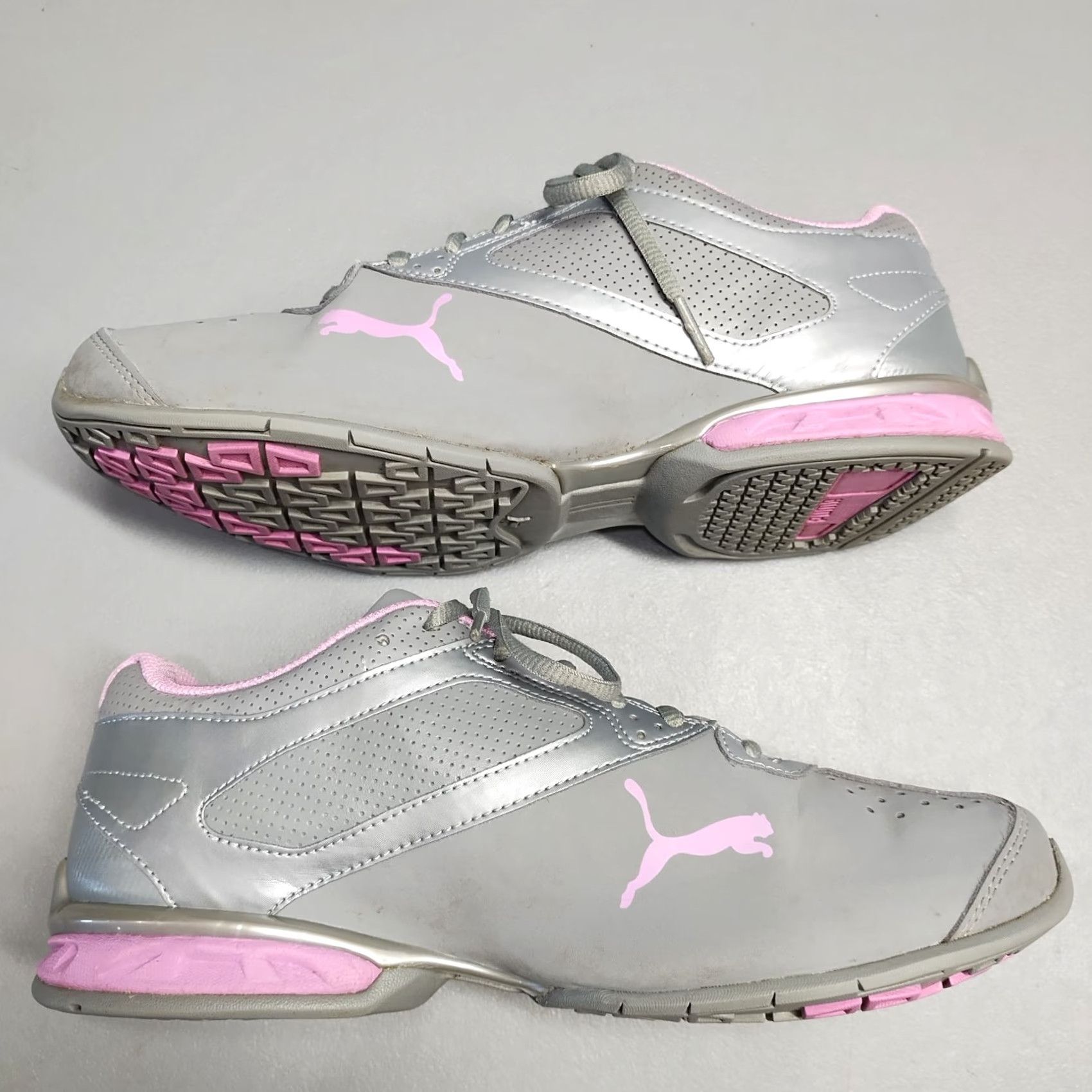 Puma Puma Tazon 6 SL Sneakers Womens Size 9.5 Gray Pink Athletic Running Lace Up Size US 10 / IT 40 - 5 Thumbnail