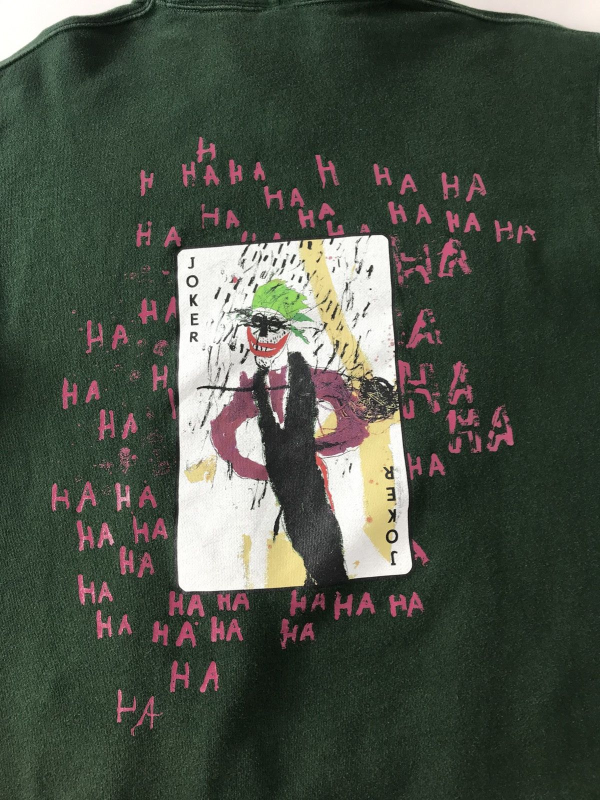 Jean-Michel Basquiat Jean Michel Basquiat X Dc Comics Joker Playing Card Hoodies Size US XL / EU 56 / 4 - 5 Thumbnail