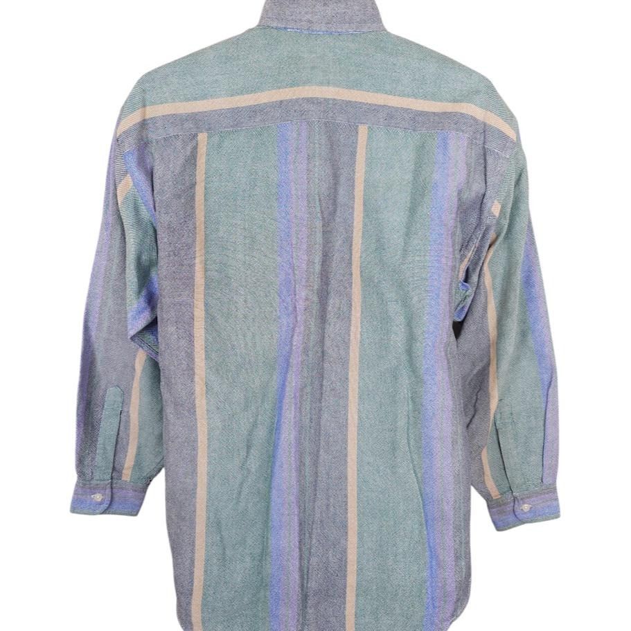 Vintage Vintage Arrow River Brand Shirt Mens Size Medium Blue Green Size US M / EU 48-50 / 2 - 3 Thumbnail