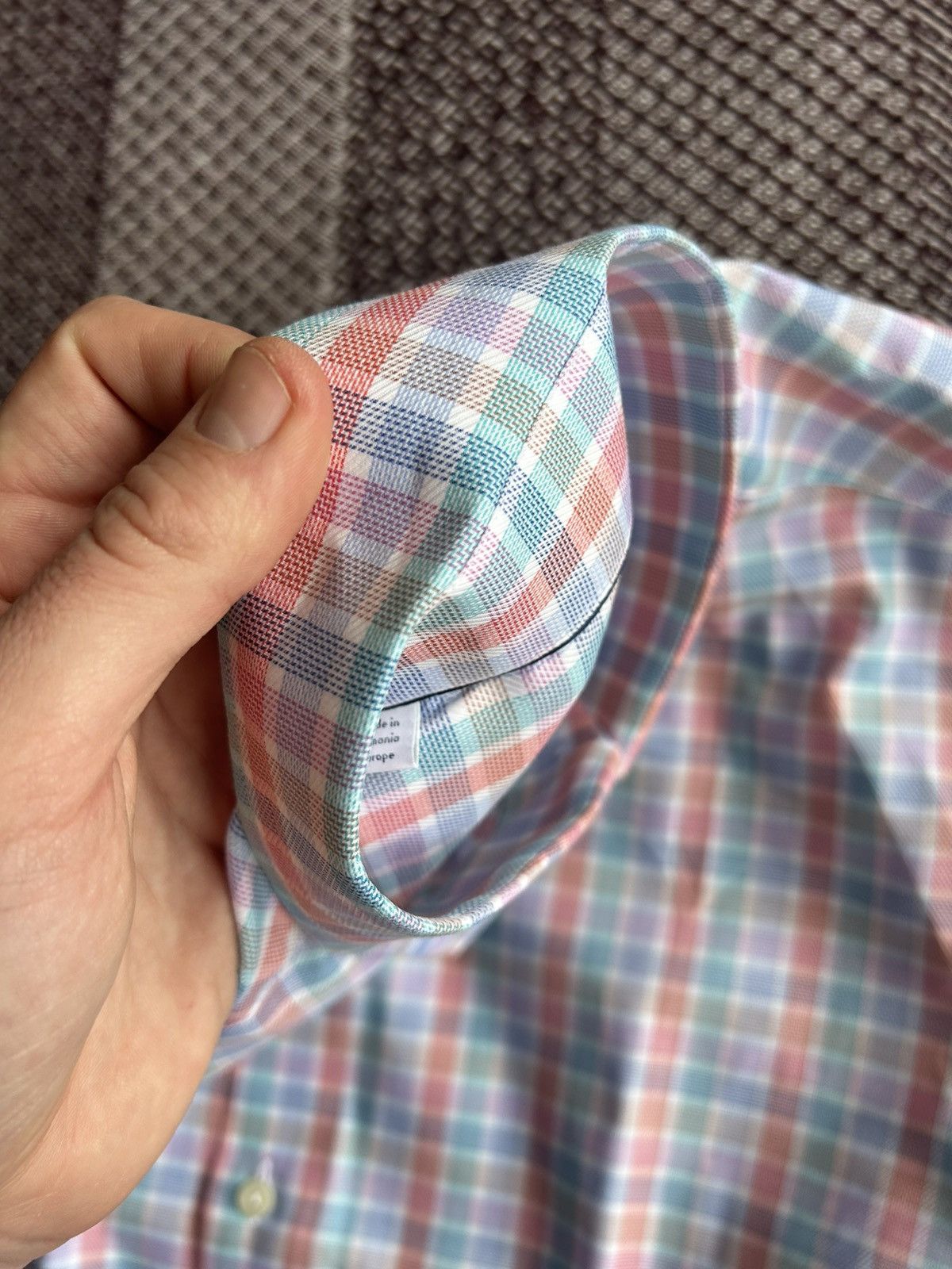 Eton Eton Contemporary Luxury Shirt Solid Style Classic Size L Size US L / EU 52-54 / 3 - 10 Thumbnail