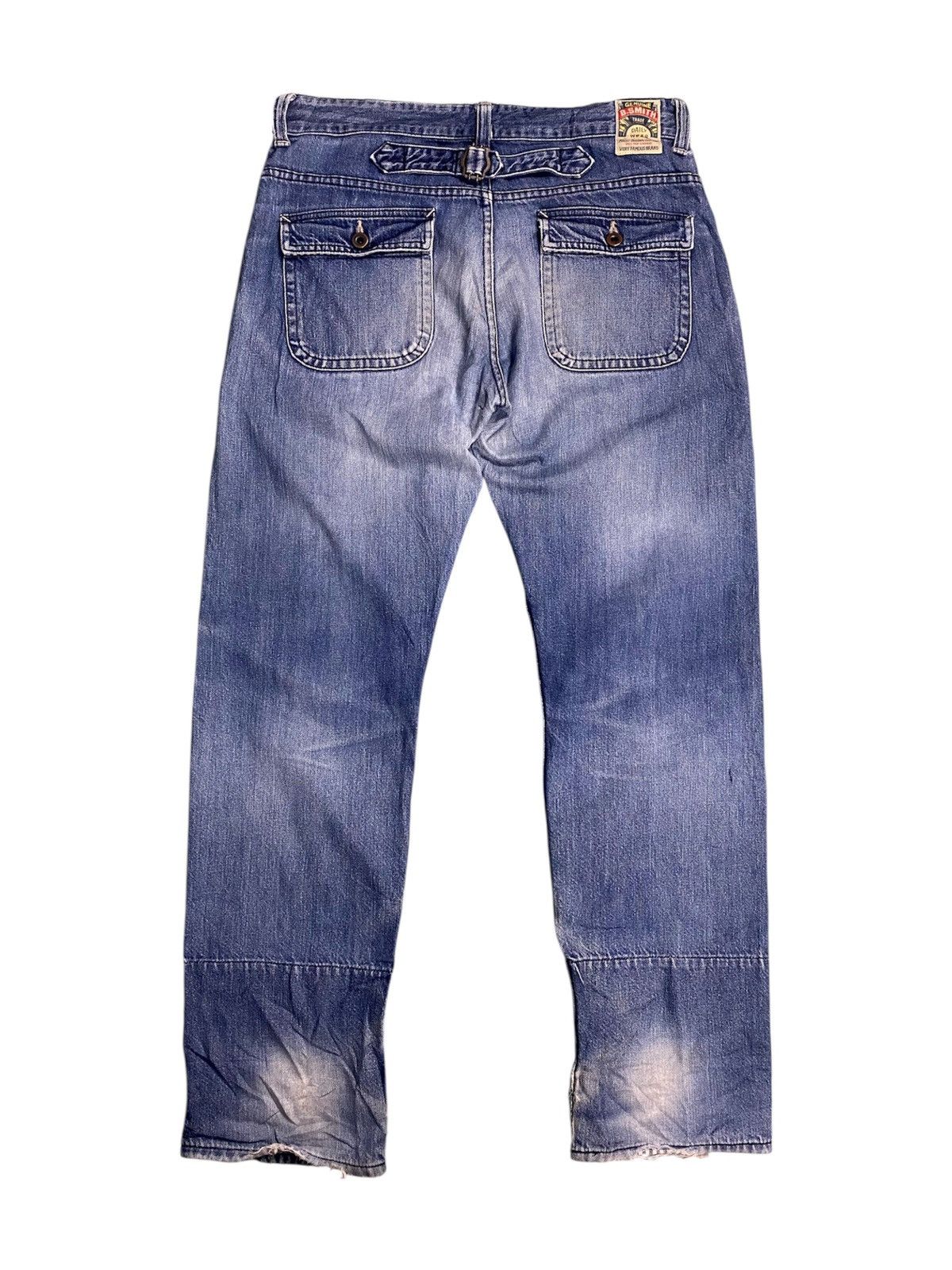 Smith's American B Smith Faded buckle Jeans Size US 34 / EU 50 - 2 Thumbnail