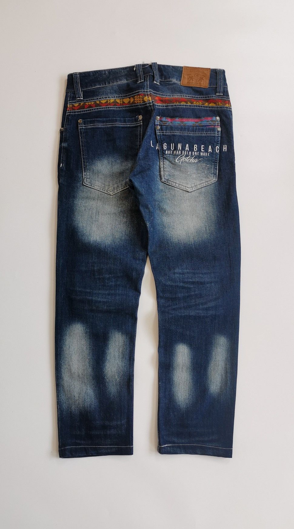 Brain Dead × Gotcha Gotcha Navajo Ankle Jeans Size US 32 / EU 48 - 3 Thumbnail