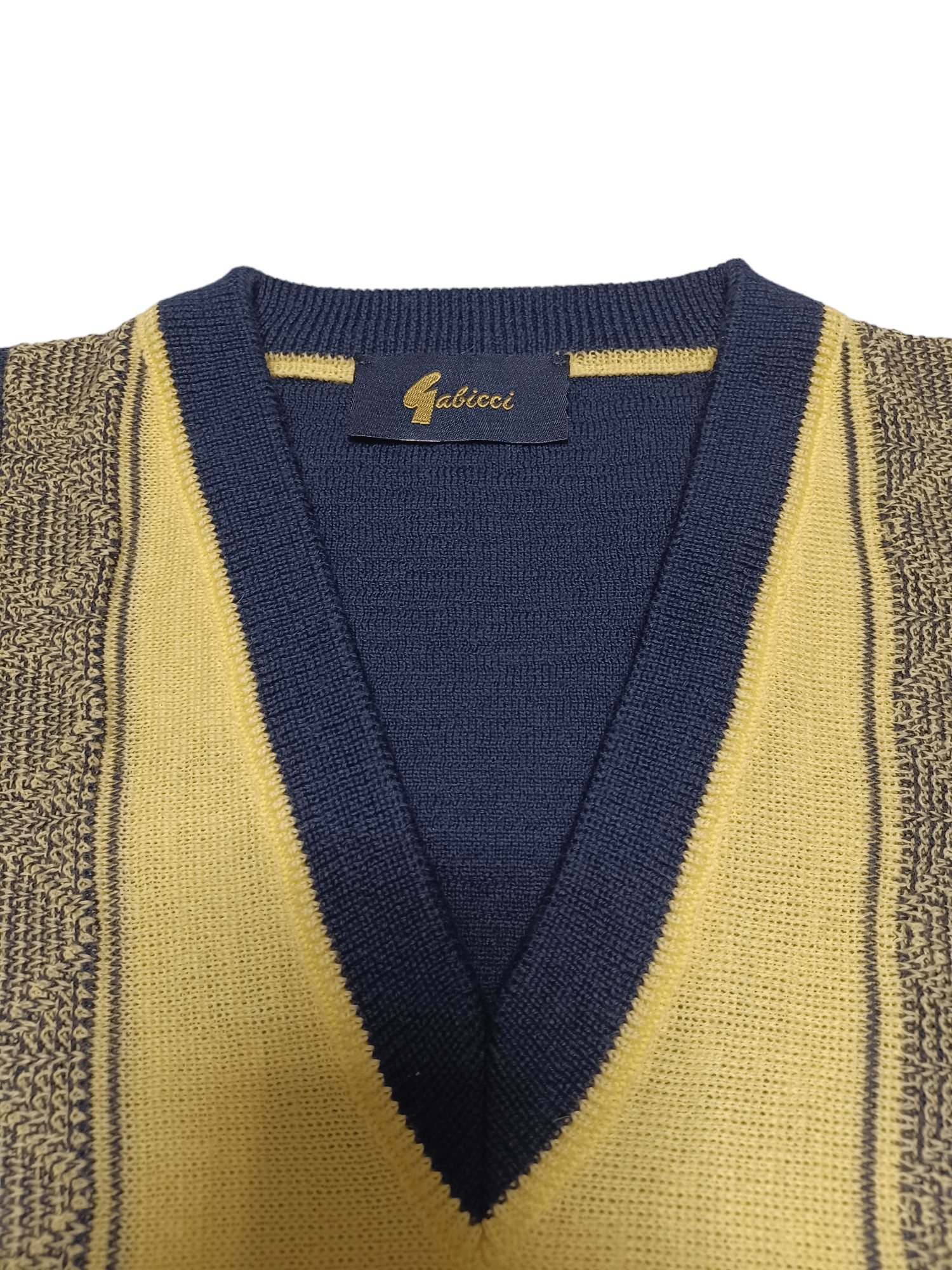 Other GABICCI ITALY 90S VINTAGE WOOL V-NECK SWEATER CARDIGAN Size US XL / EU 56 / 4 - 3 Thumbnail