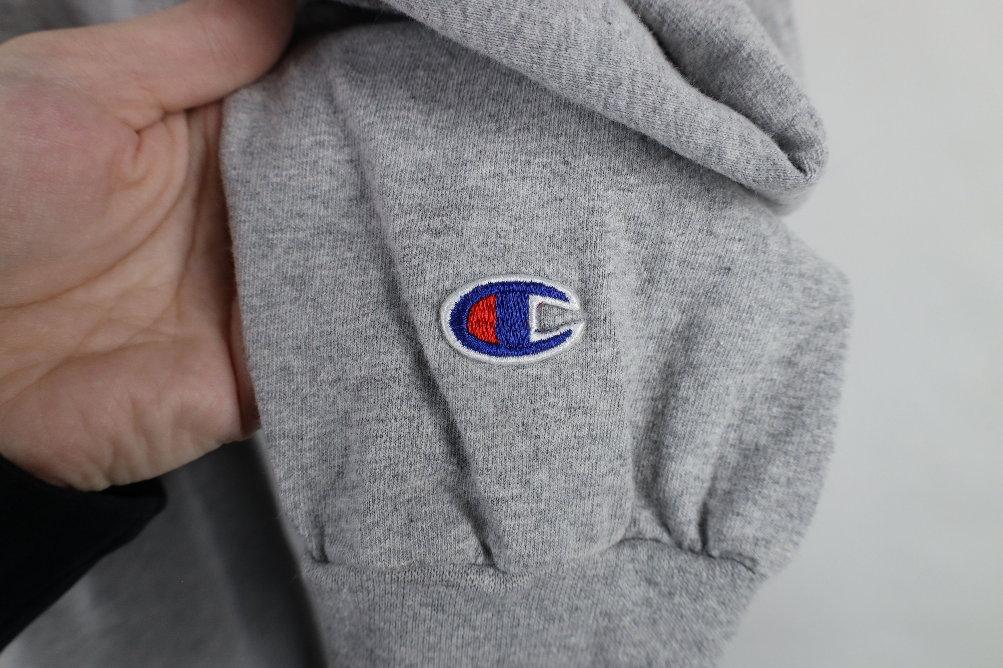 Champion × Vintage Vintage 90s Champion Logo Long Sleeve Turtleneck T-Shirt Size US M / EU 48-50 / 2 - 4 Thumbnail