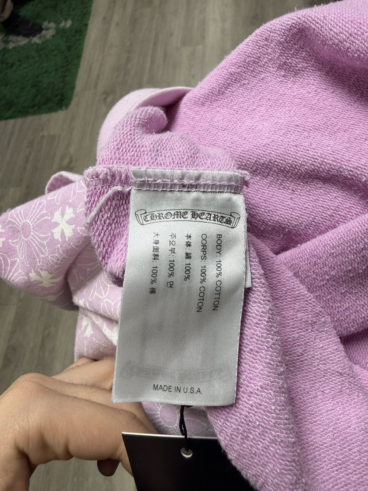 Chrome Hearts Chrome Hearts Pink Miami Art Basel Monogram Zip Up Size US XXL / EU 58 / 5 - 4 Thumbnail
