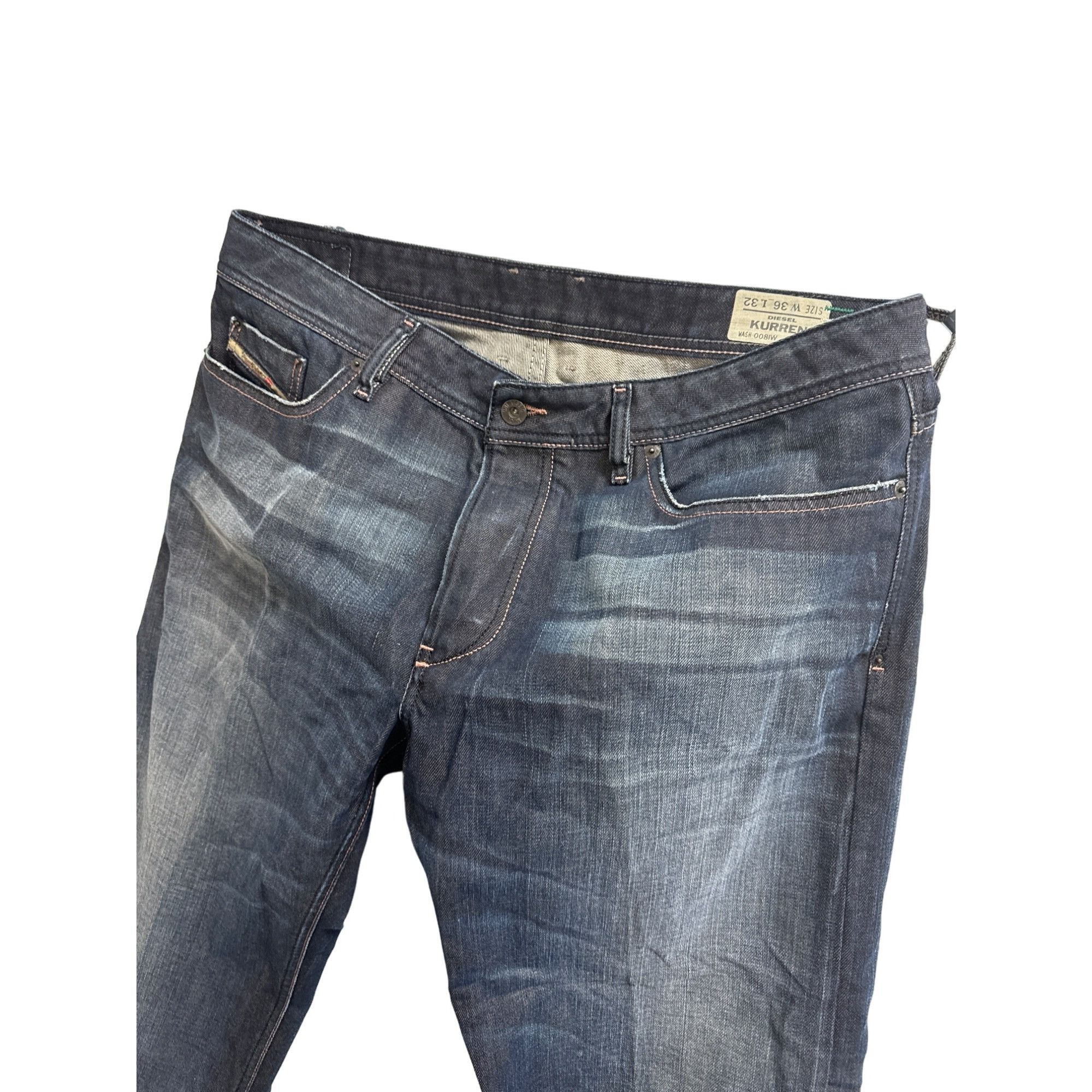 Diesel Diesel Kurren Men’s Blue Pants/Jeans/Straight Leg Size36x32 Size US 36 / EU 52 - 7 Thumbnail