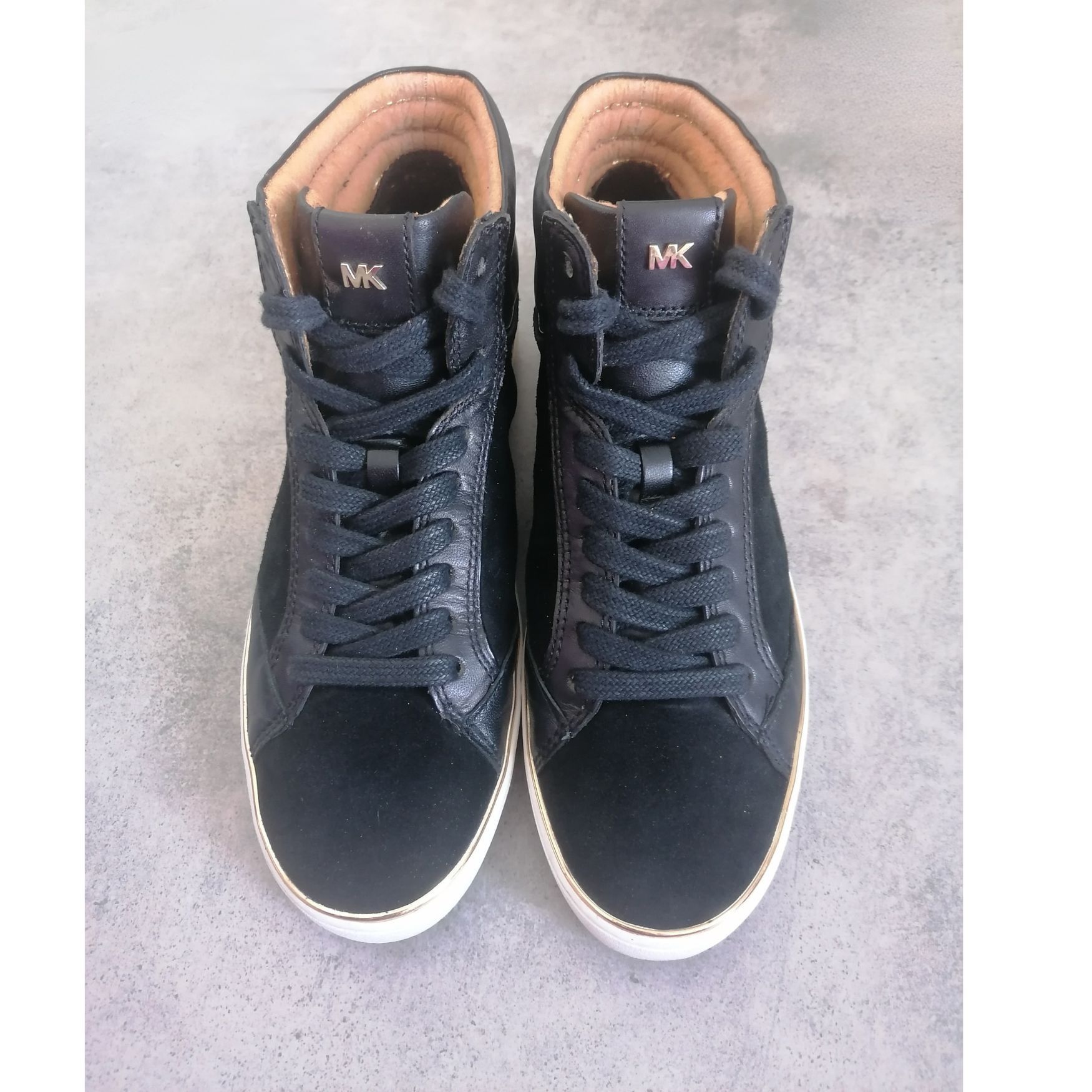 Michael Kors Michael Kors Kyle Leather & Suede high-top sneakers Size US 8 / IT 38 - 6 Thumbnail