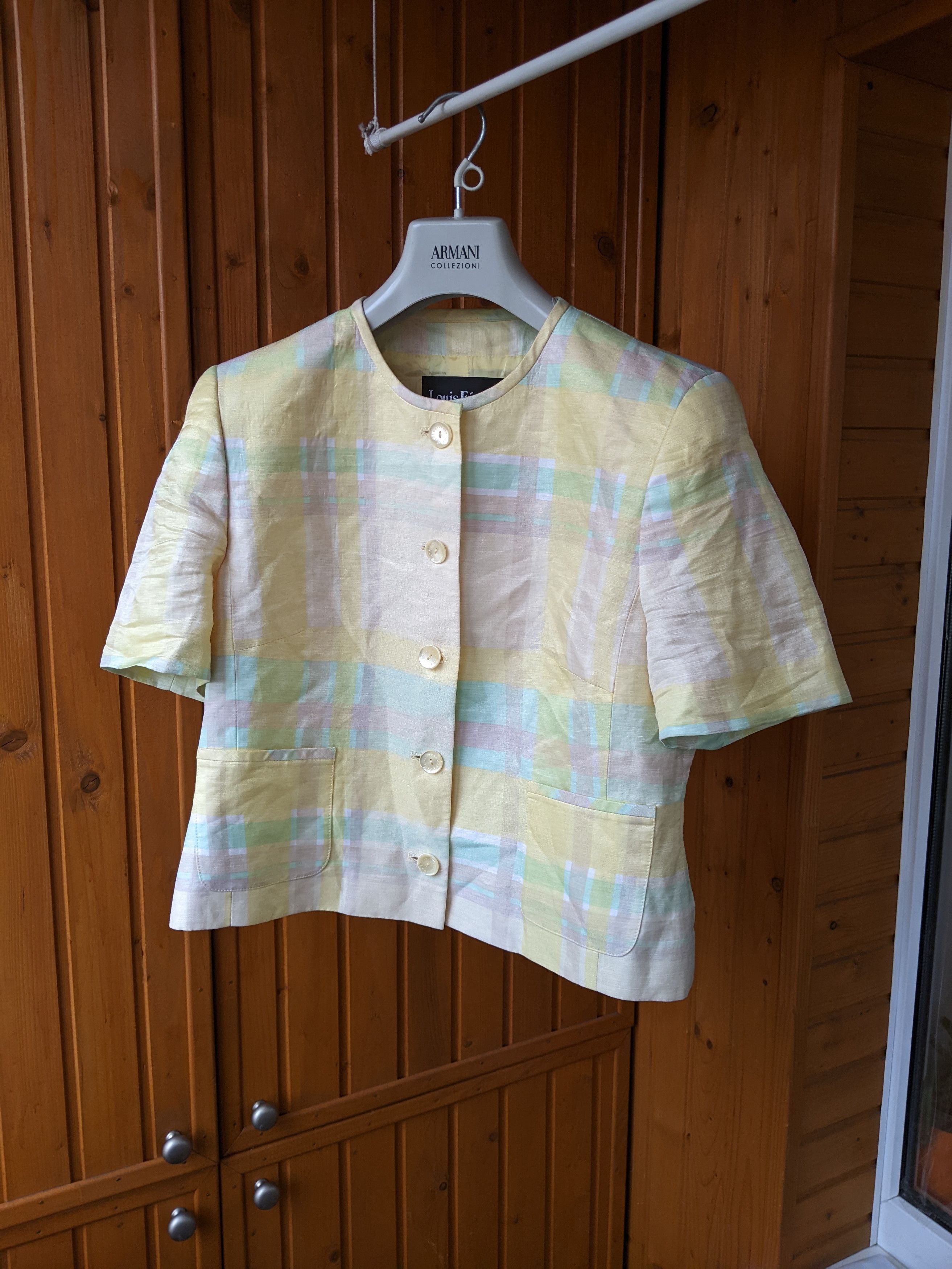 Louis Feraud Louis Feraud Vintage Blouse Shirt Blazer Gucci Prada Escada Size L / US 10 / IT 46 - 1 Thumbnail